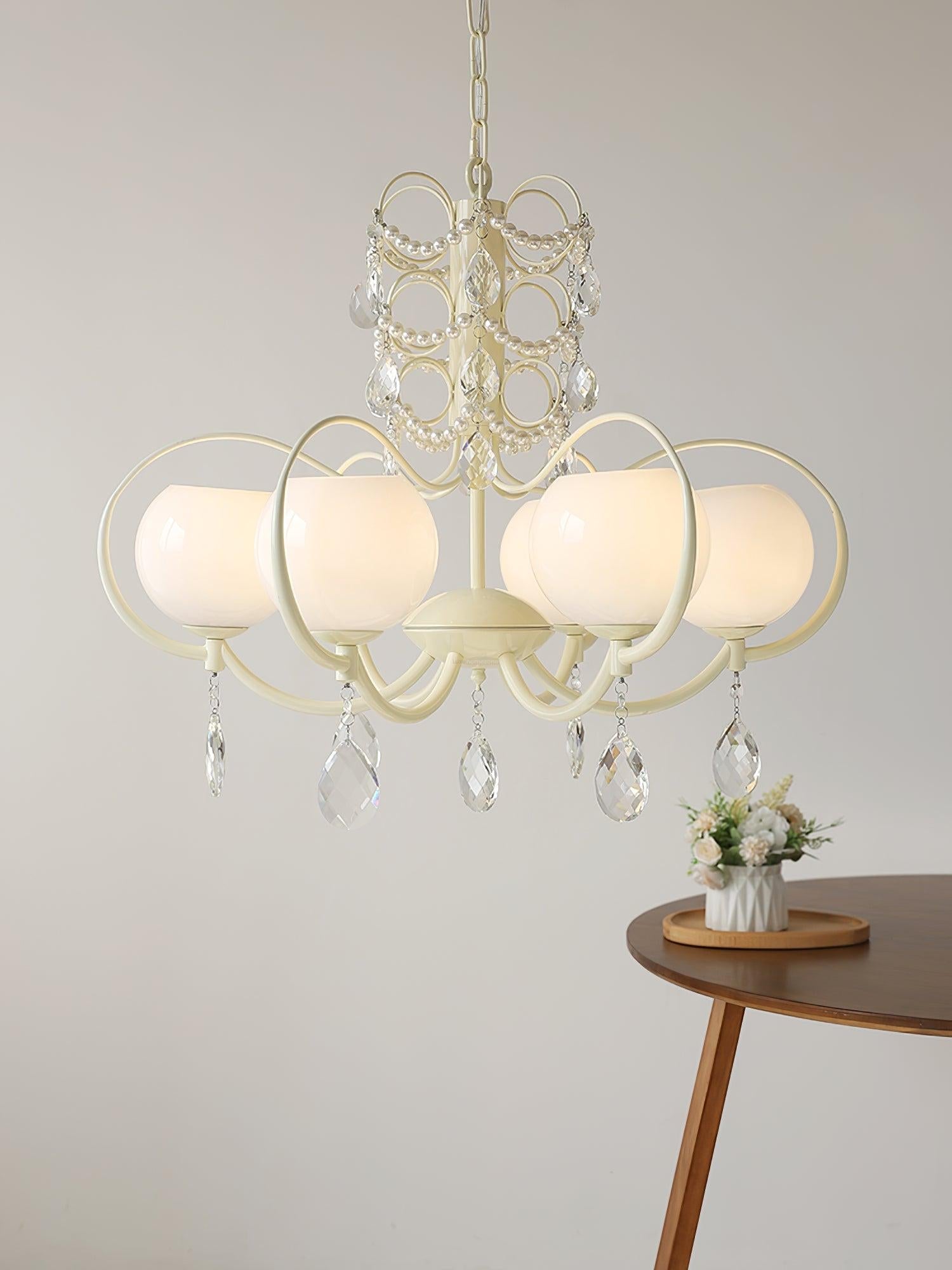 Doria Crystal Chandelier with 6/8/10 heads - Luxehomezone