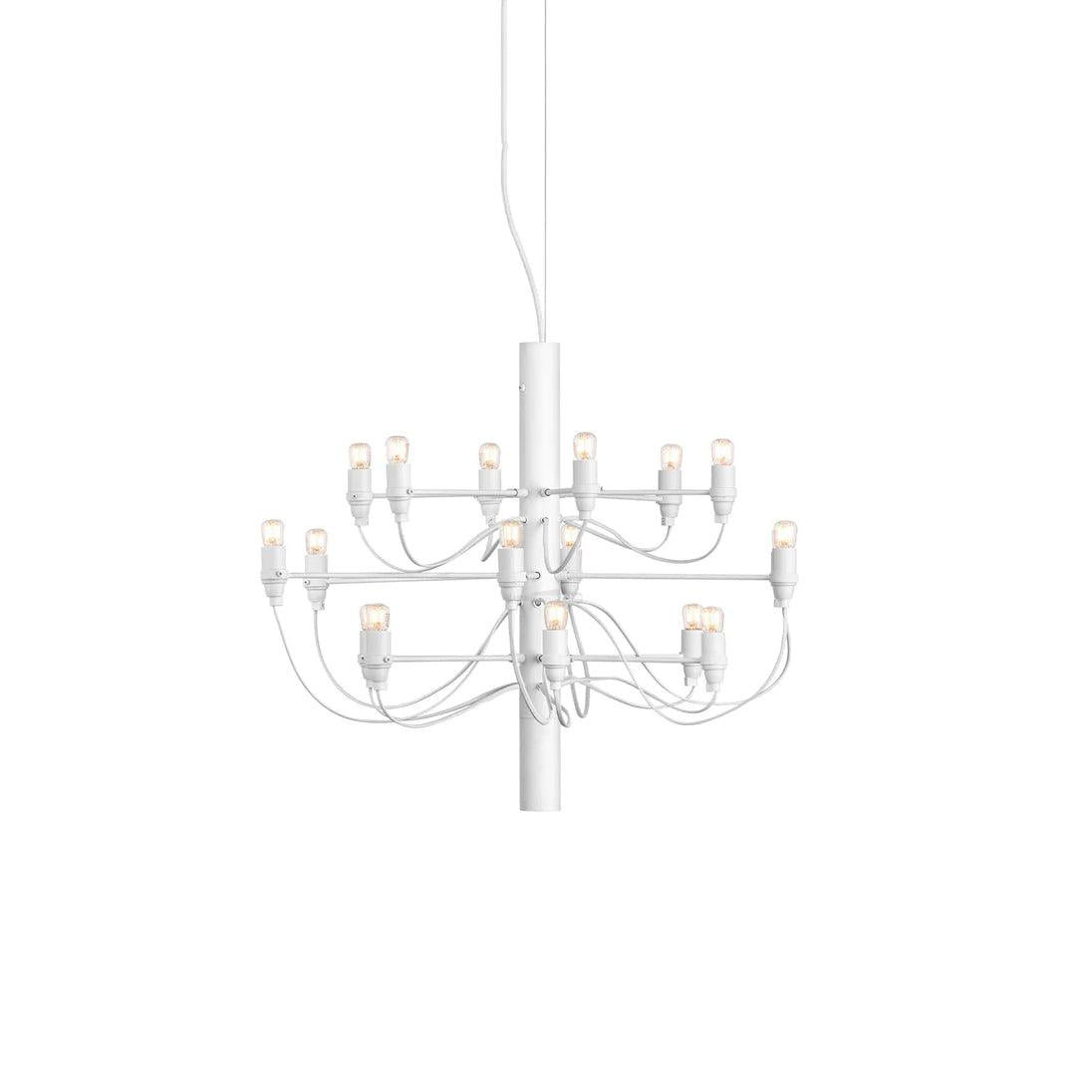 2097 Mid-Century Retro Candle Chandelier with 18/30/50/75 heads - Candle-1-Luxehomezone