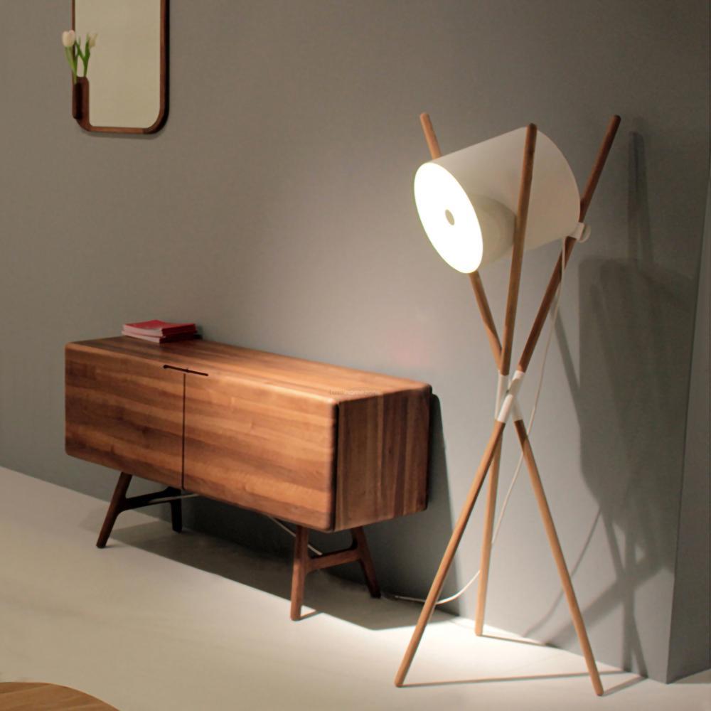 Shift Lamp Floor Lamp ∅ 22.8″ - Lava-1-Luxehomezone