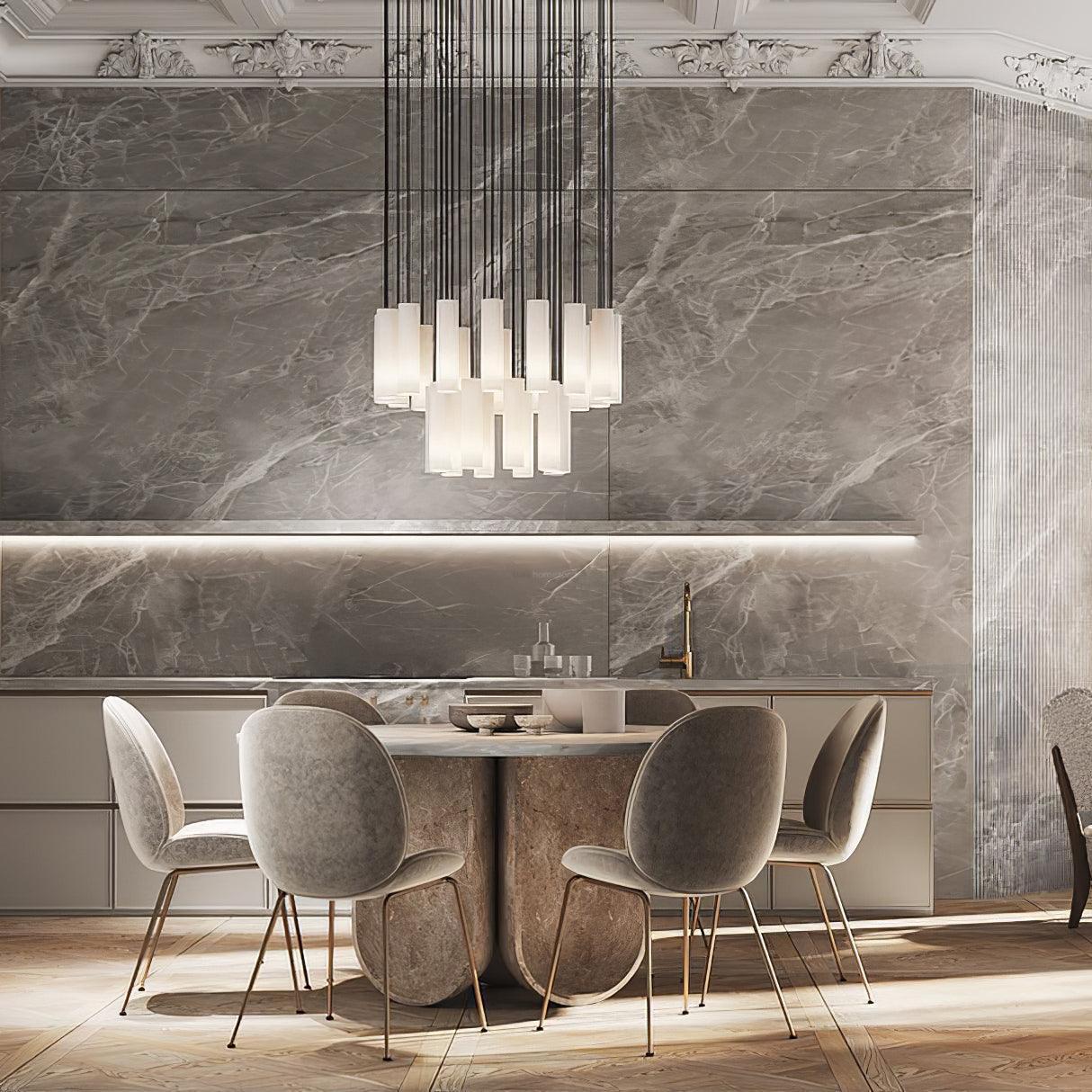 Silo Alabaster Pendant Light - Luxehomezone