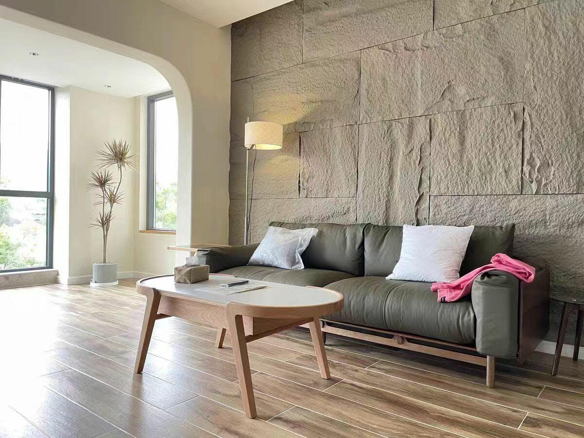 Svelte Silhouette Floor Light - Wood-1-Luxehomezone