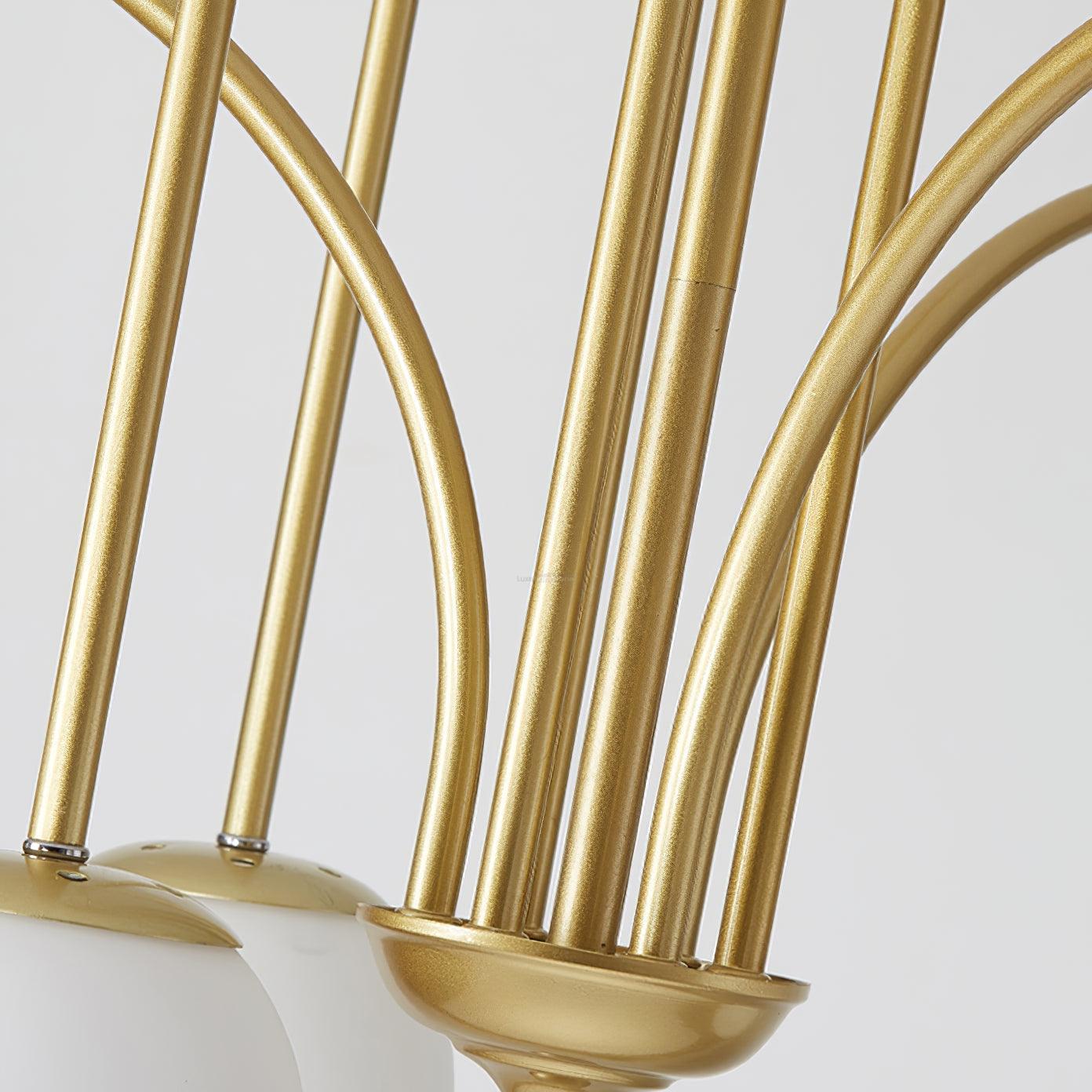 Delaney Chandelier with 6/8 heads - Bend-1-Luxehomezone