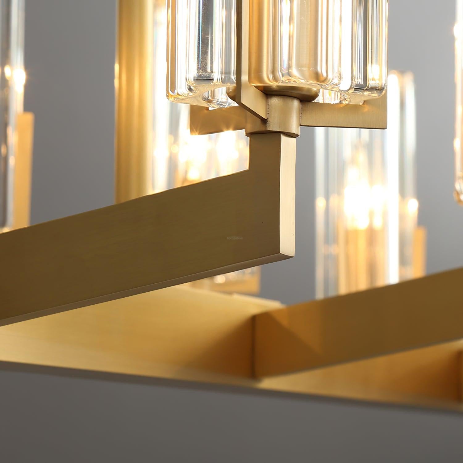 Kayla Brass Chandelier with 6/8/10/15 heads - Luxehomezone