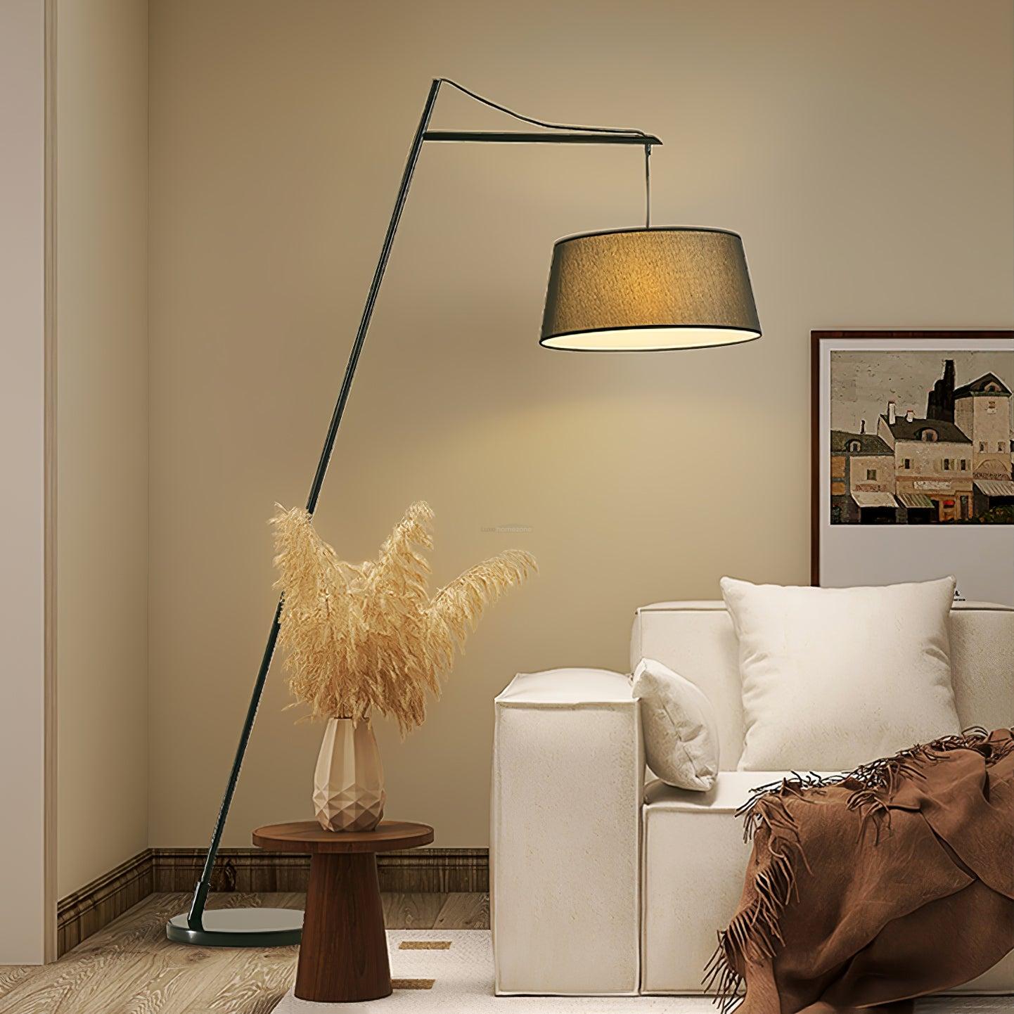 Arturo Floor Lamp  L 47.2″ - Drapery-1-Luxehomezone