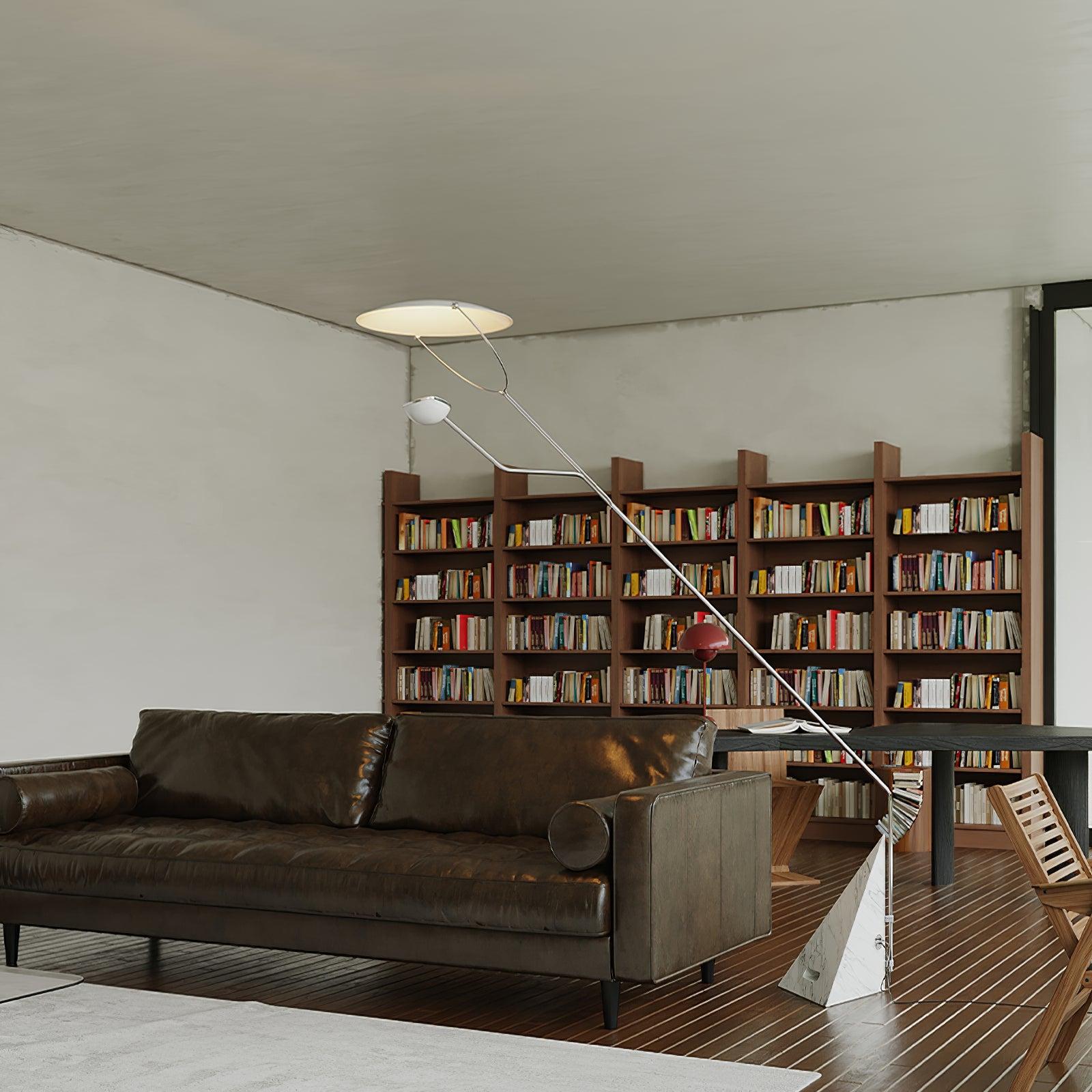 Salocchi Marble Floor Lamp  L 57.1″ - Luxehomezone