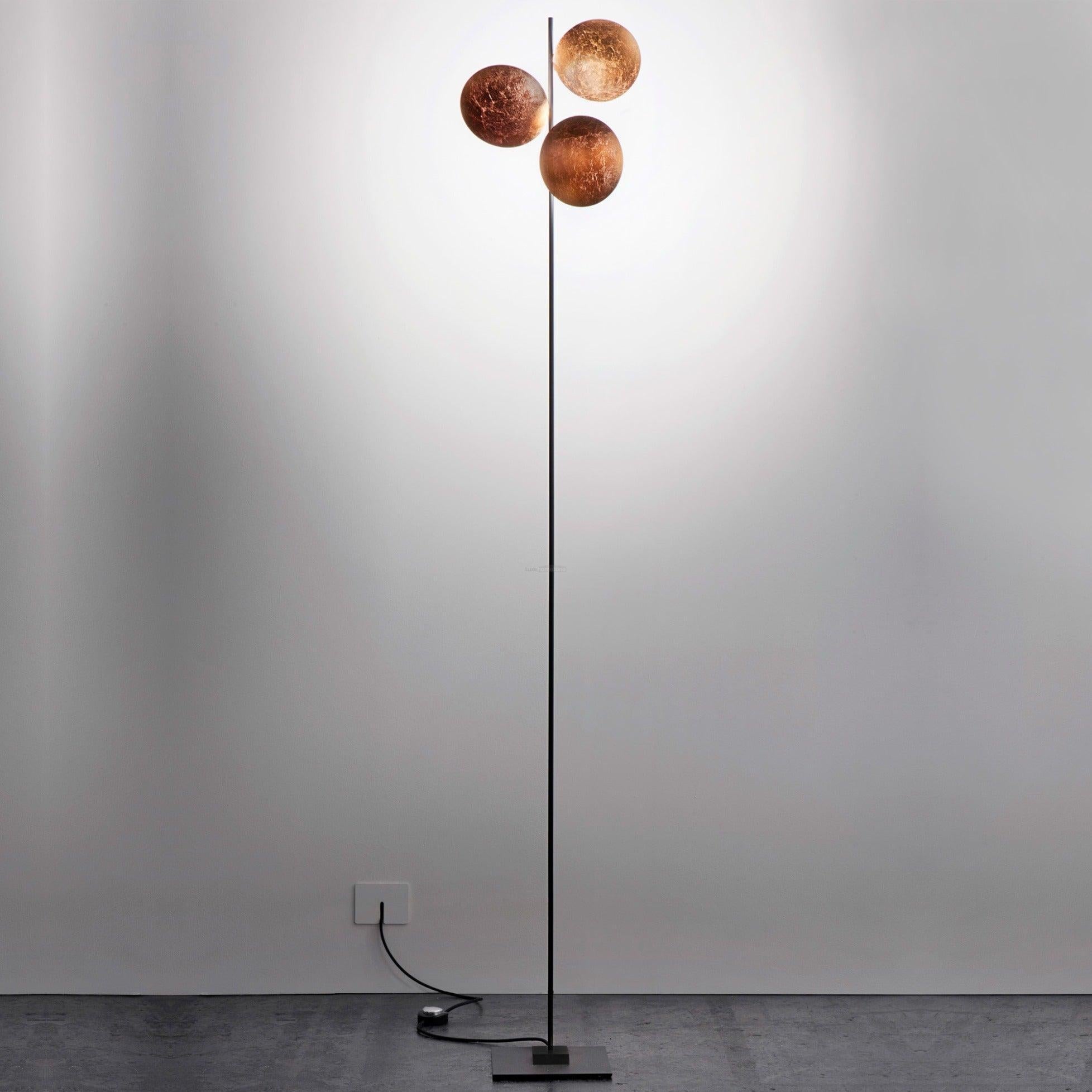 Lederam Floor Lamp with 1/2/3 heads - Mini-1-Luxehomezone