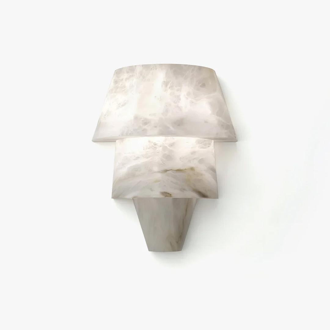 Laboratory Wall Sconce - Alabaster, Alabaster Wall Lamp-1-Luxehomezone