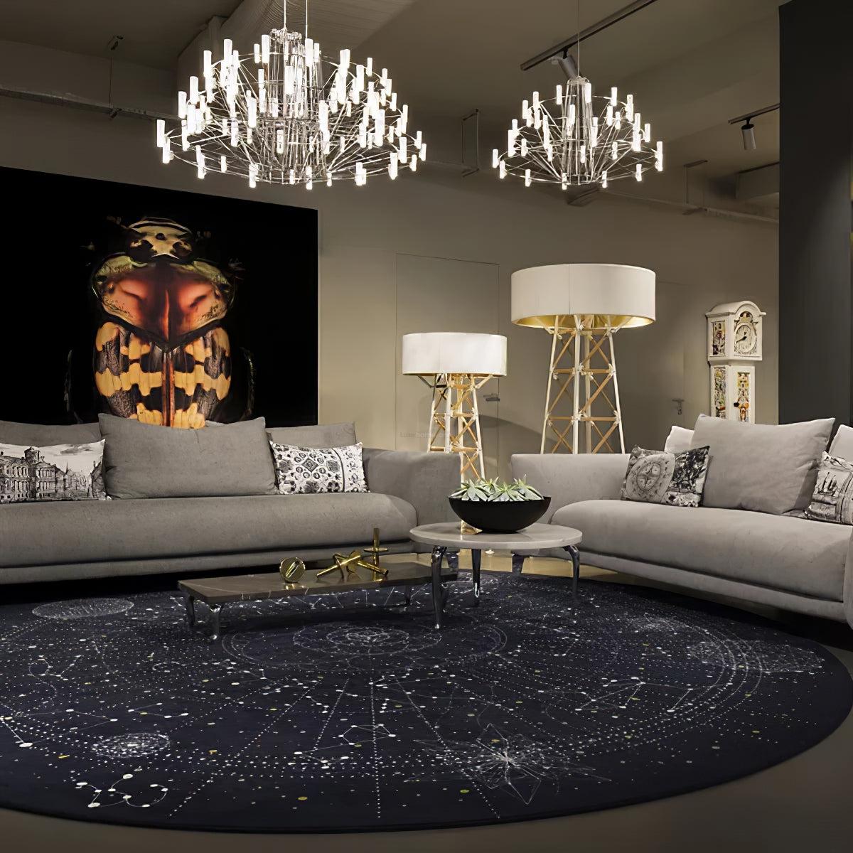 Sky Ballet Candle Chandelier ∅ 33.5″ ~∅ 39.8″ - Candle-1-Luxehomezone
