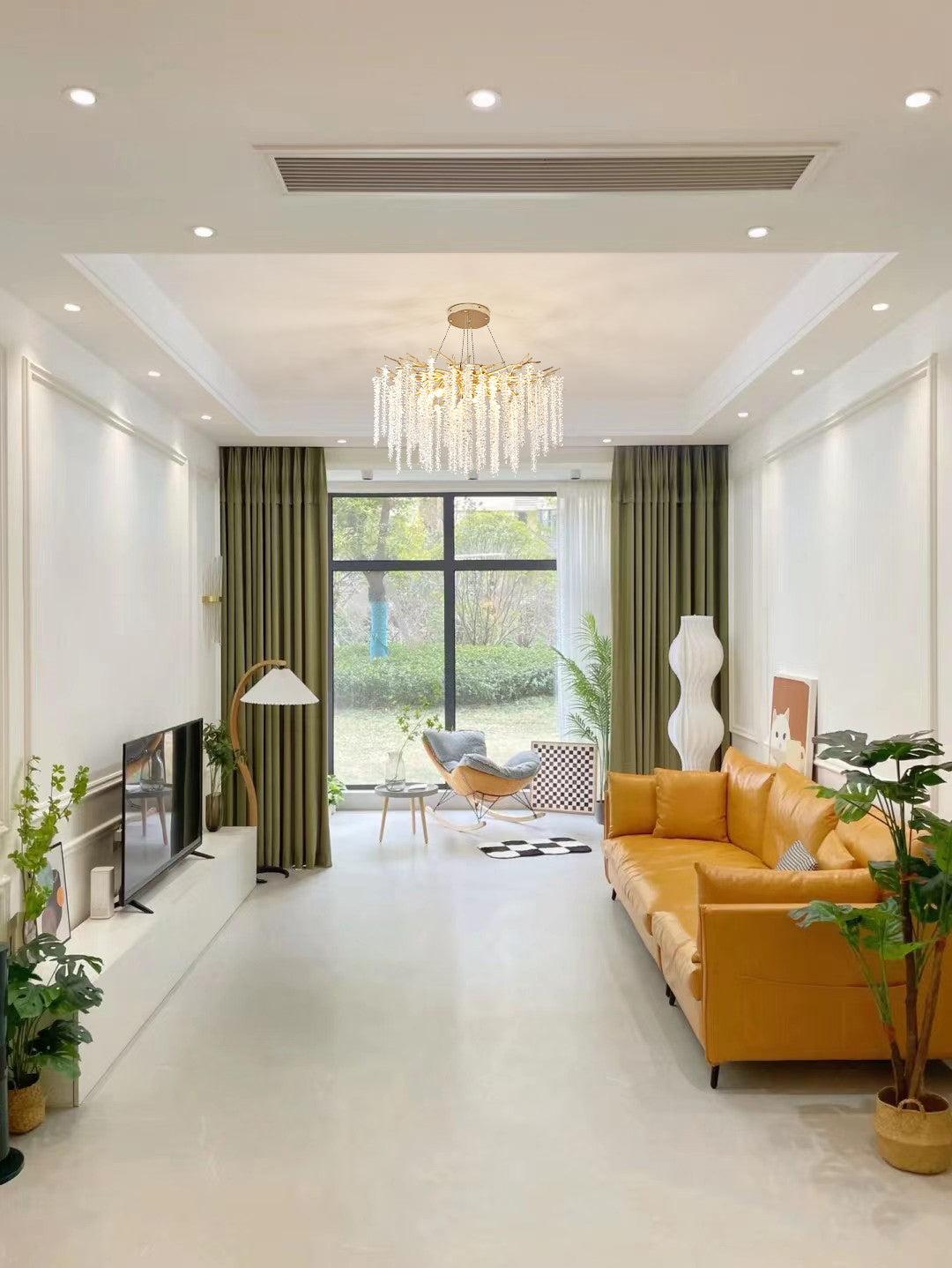 Albero Crystal Chandelier with 8/10/14 heads - Branch-1-Luxehomezone