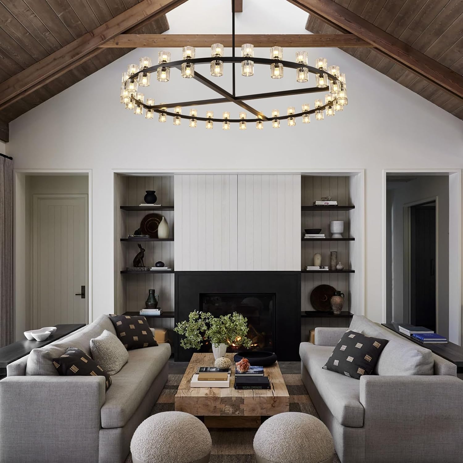 Glowra Round Chandelier 60"