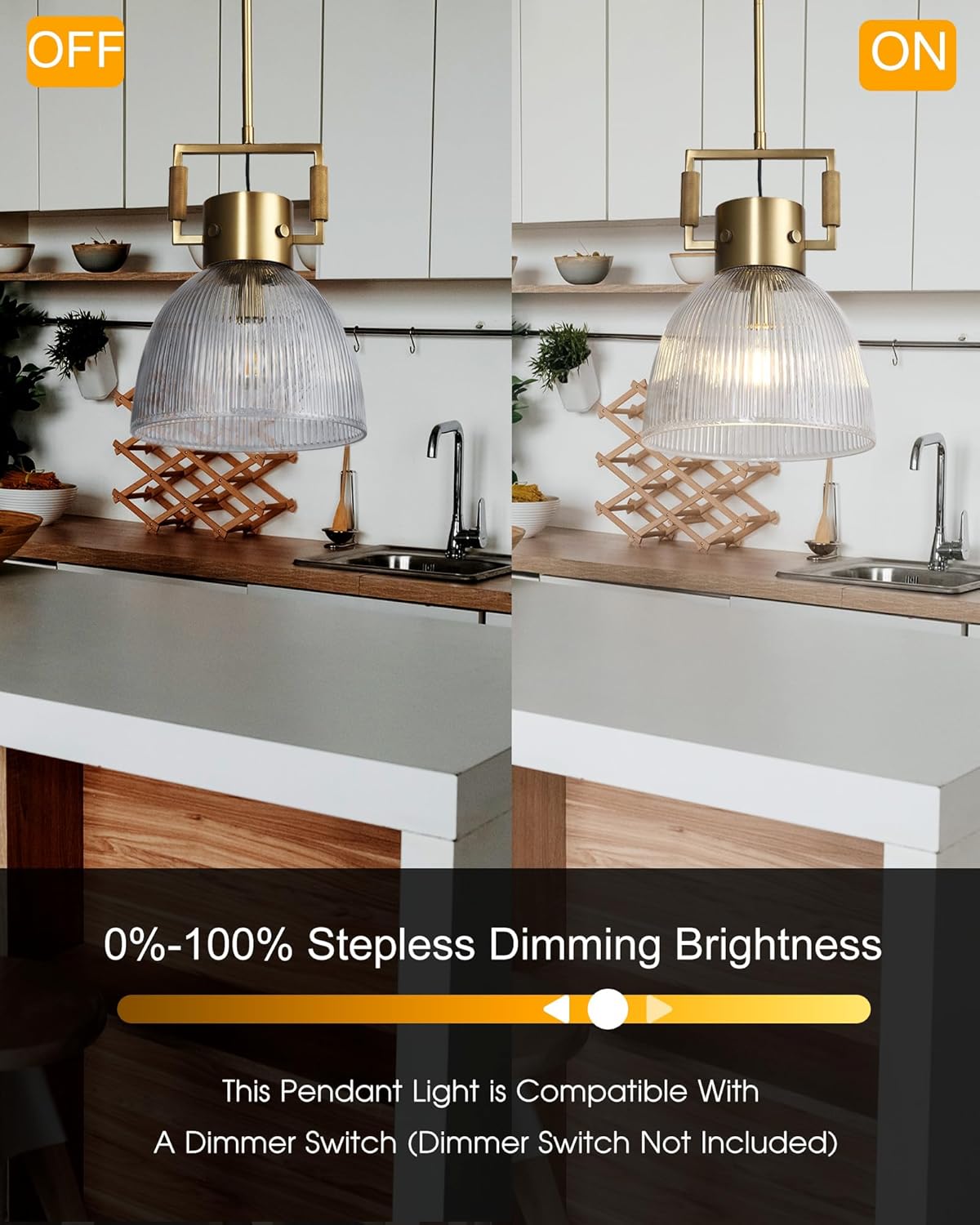 Bronze Pendant Lights Kitchen Island 10" - Fast Delivery- 1-Luxehomezone