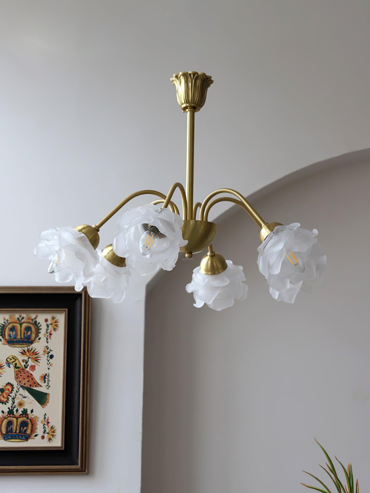 Roses Chandelier with 5/6/8 heads