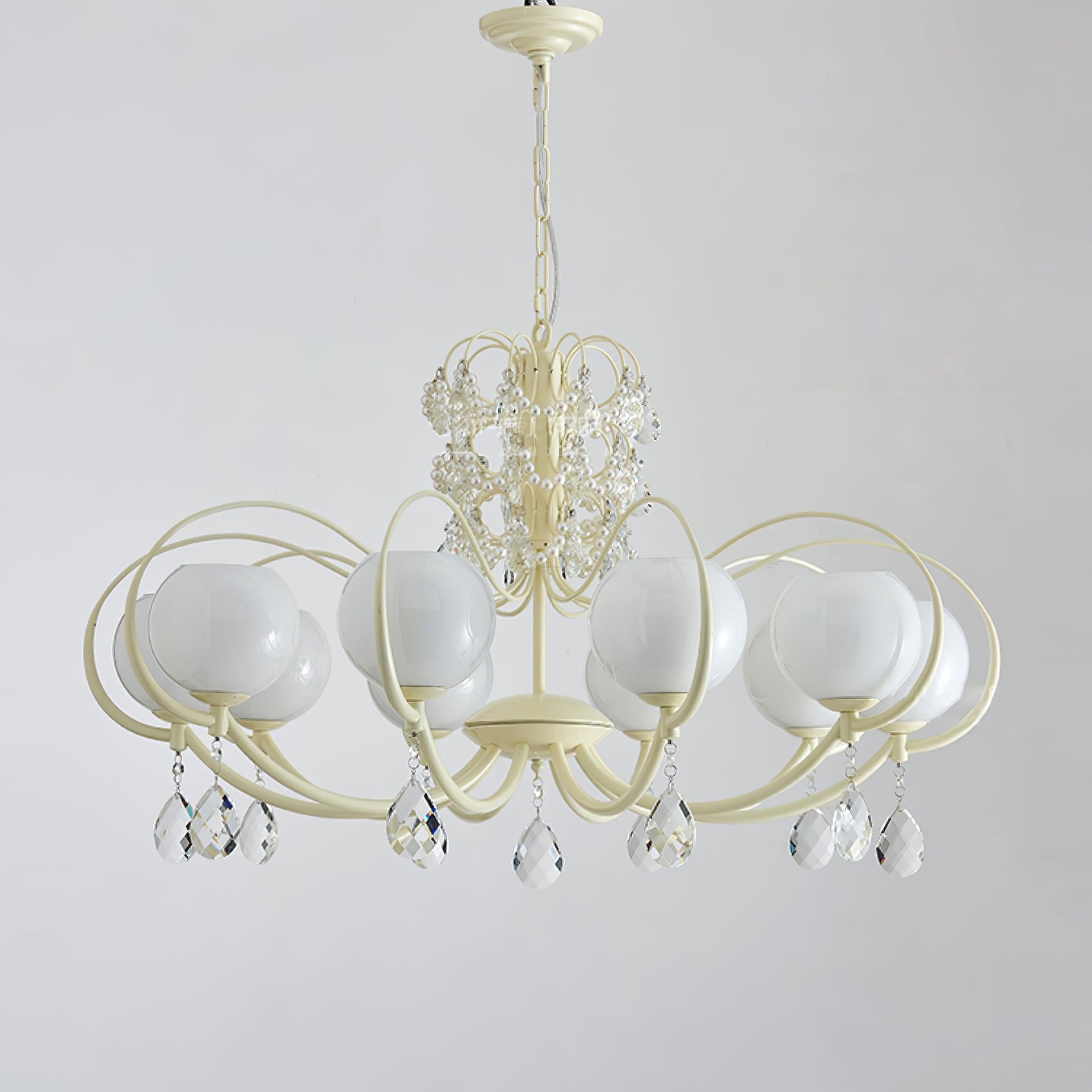 Doria Crystal Chandelier with 6/8/10 heads - Luxehomezone