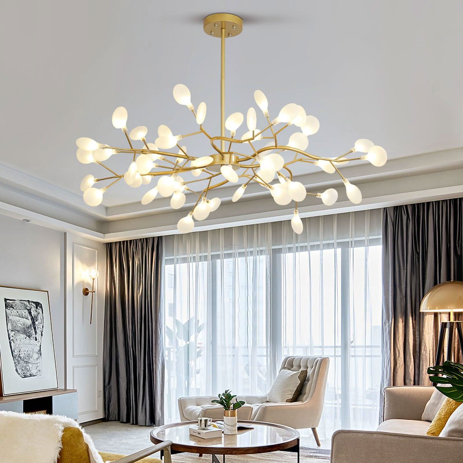 LED Firefly Sputnik Chandelier - Luxehomezone