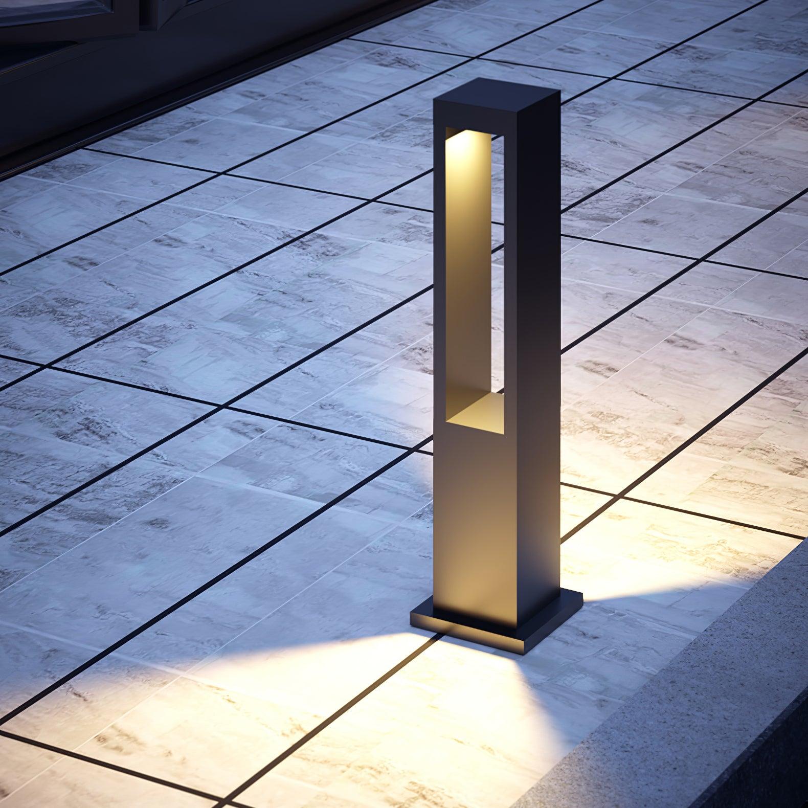 Amun Garden Outdoor Floor Light - Pillar-1-Luxehomezone