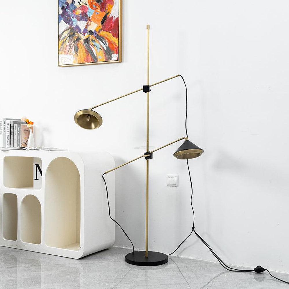 Shear Floor Lamp ∅ 26″ - Luxehomezone