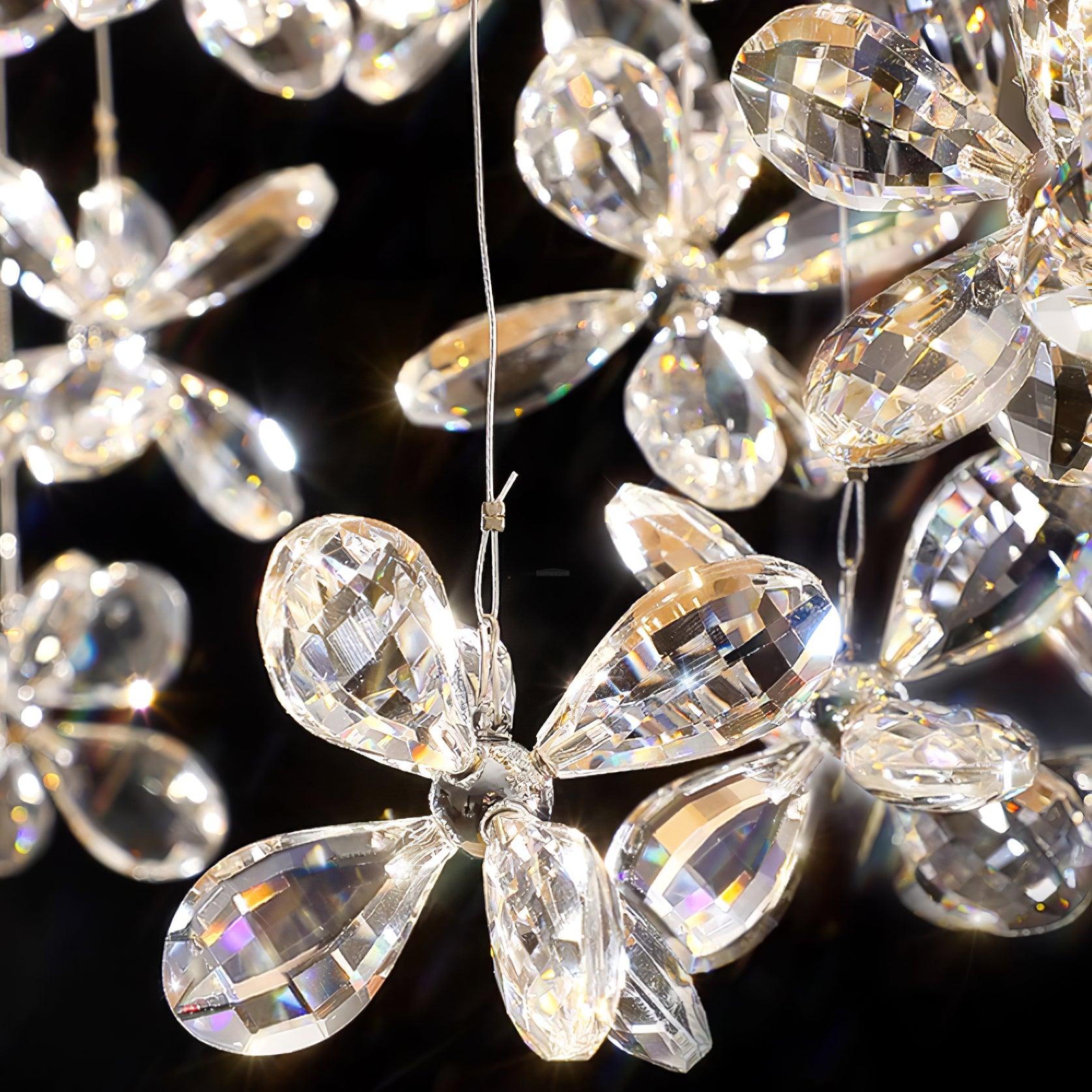 Floating Butterfly Chandelier L 47.2″ - Luxehomezone