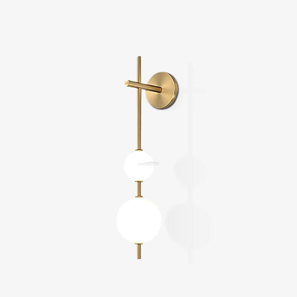 Vertical Globe Wall Sconce - Luxehomezone