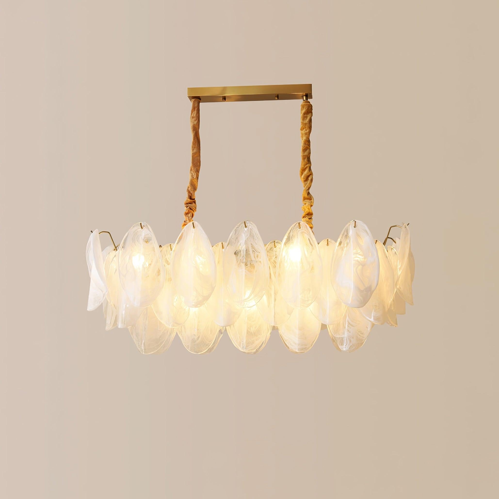 Multi Tier Cloud Glass Pendant - Cylinder-1-Luxehomezone