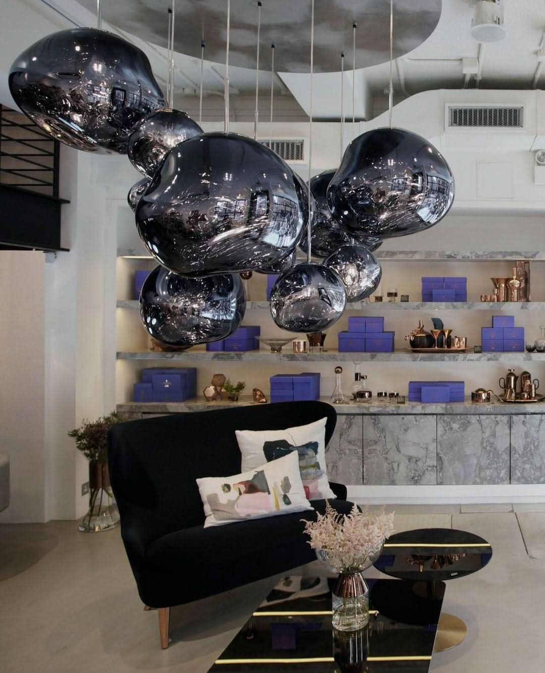 Lava Round Pendant - Luxehomezone