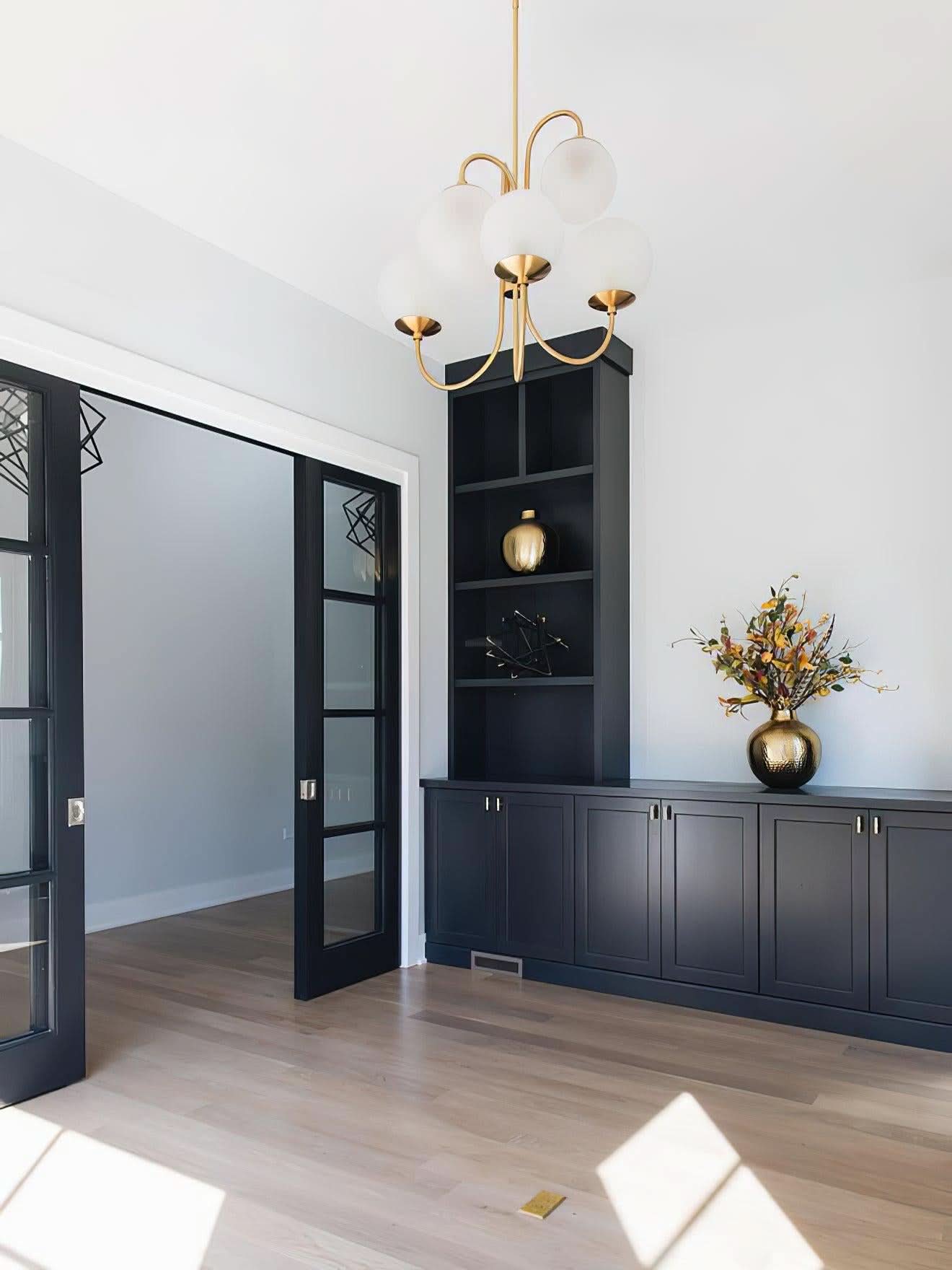 Gooseneck Chandelier ∅ 30″ - Luxehomezone