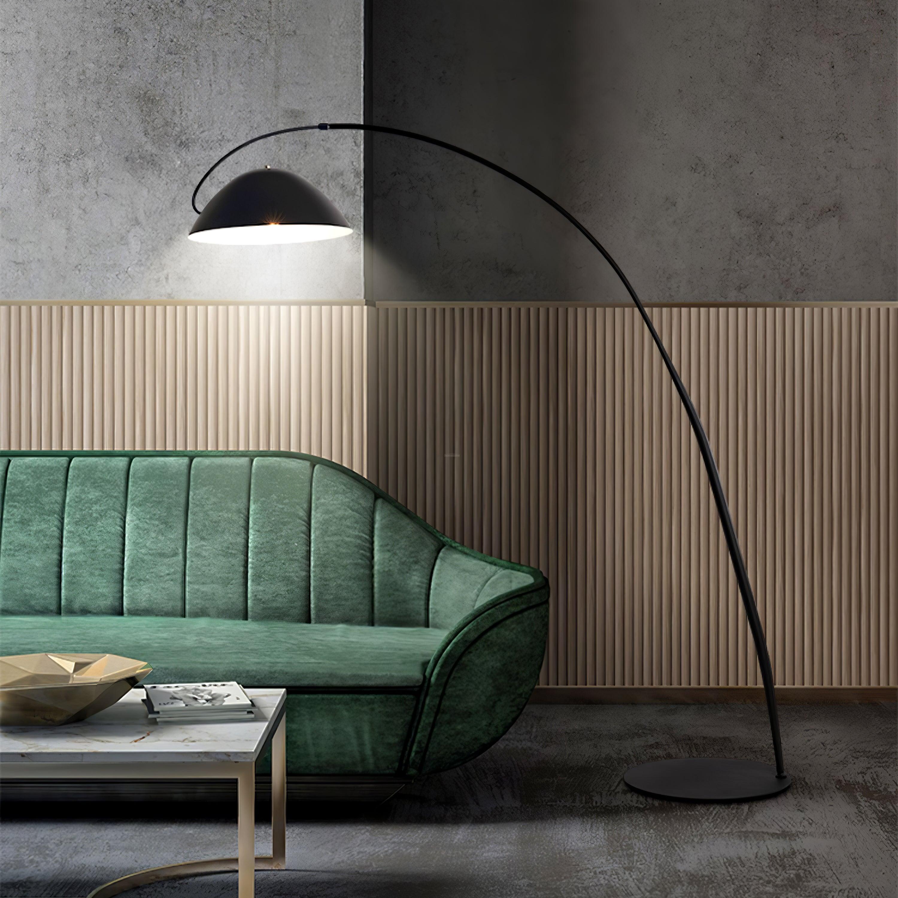 Pluma Floor Lamp ∅ 57.5″ - Bent-1-Luxehomezone