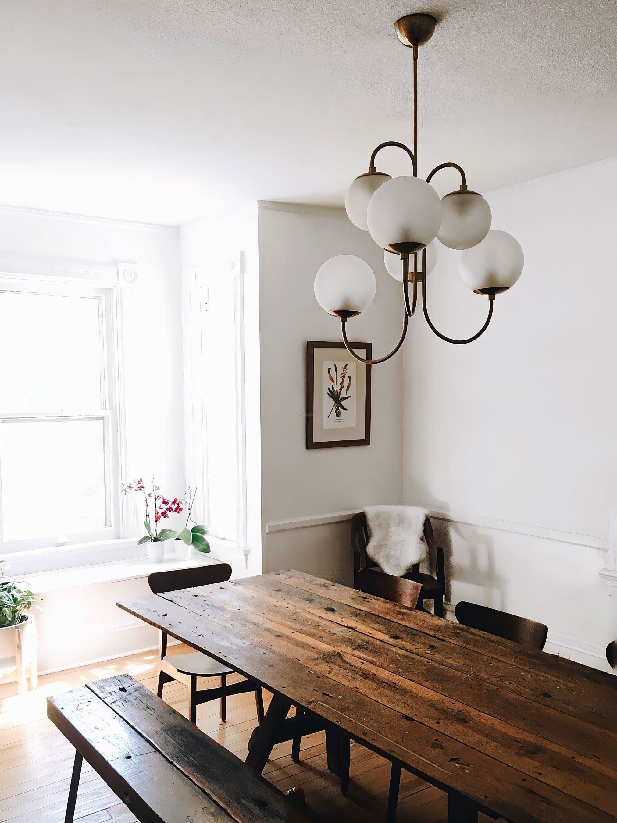 Gooseneck Chandelier ∅ 30″ - Luxehomezone