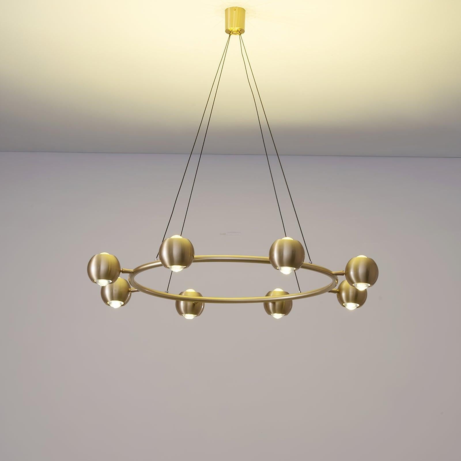Callisto Chandelier ∅ 21.7″ - Marshmallow-1-Luxehomezone