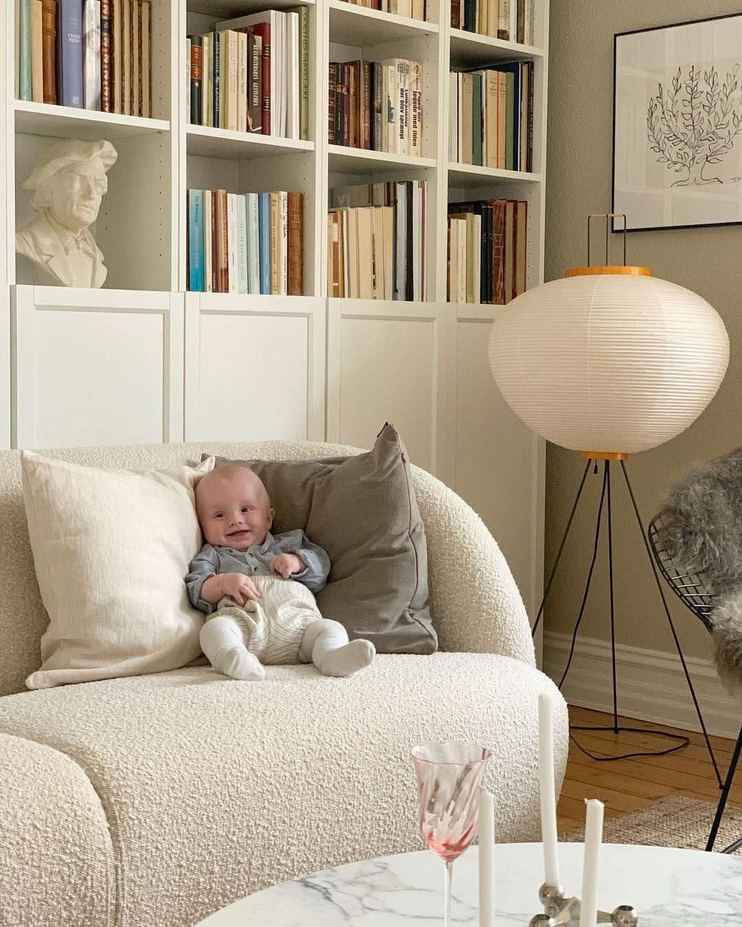 Akari Paper Floor Lamp - Luxehomezone