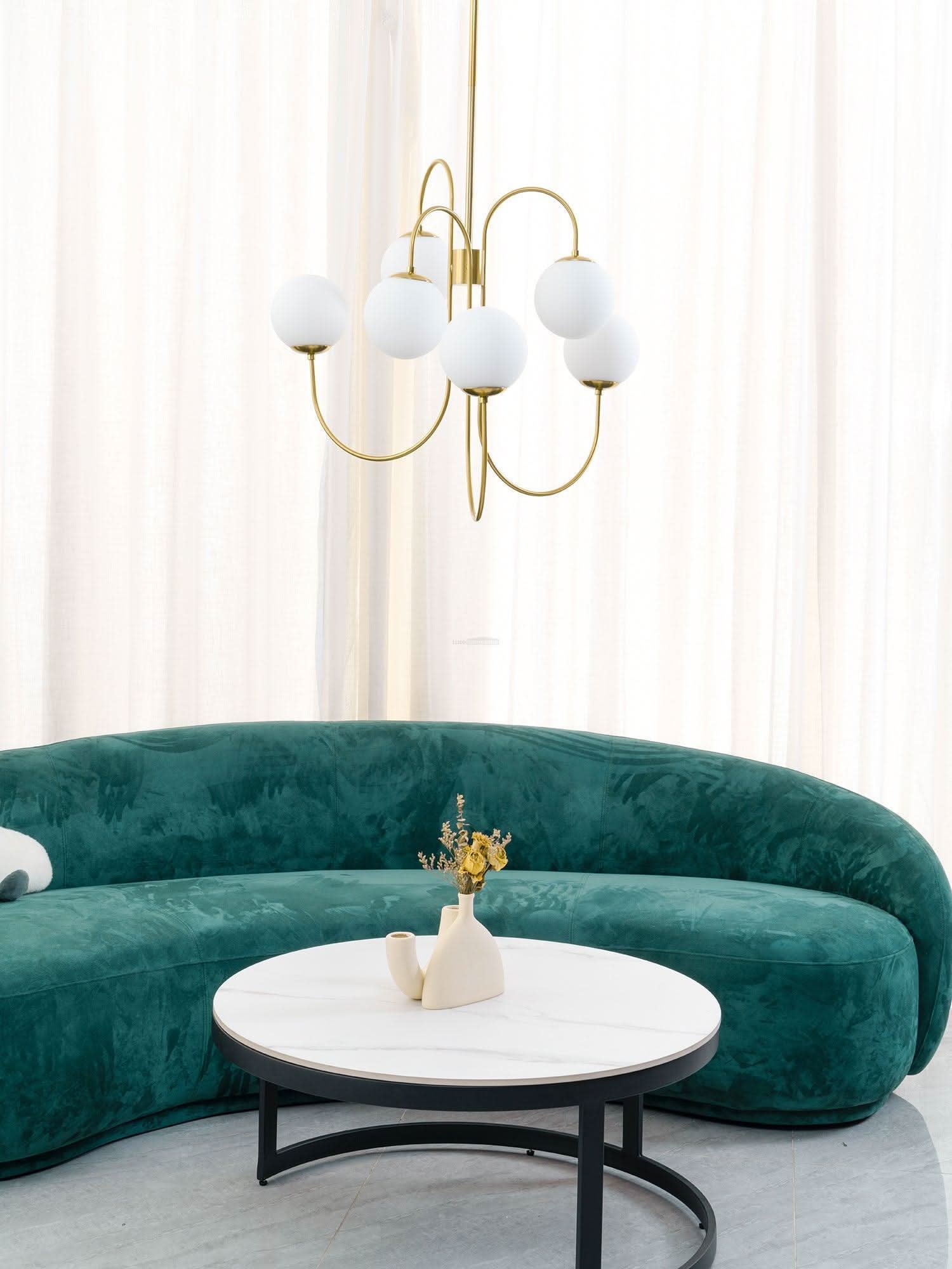 Gooseneck Chandelier ∅ 30″ - Luxehomezone