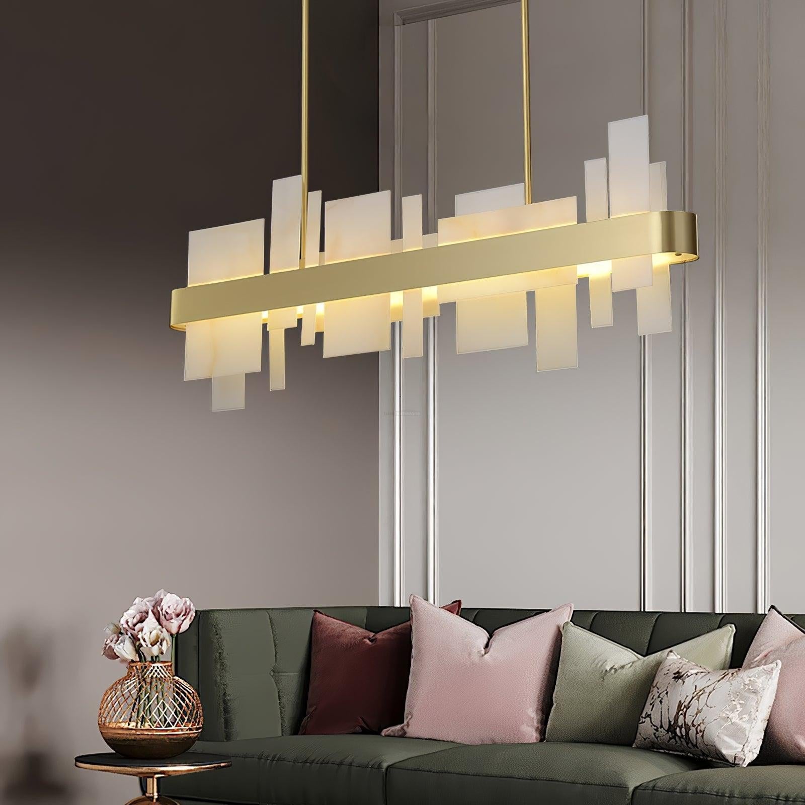 Amelie Chandelier  L 39.3″ - ring-1-Luxehomezone