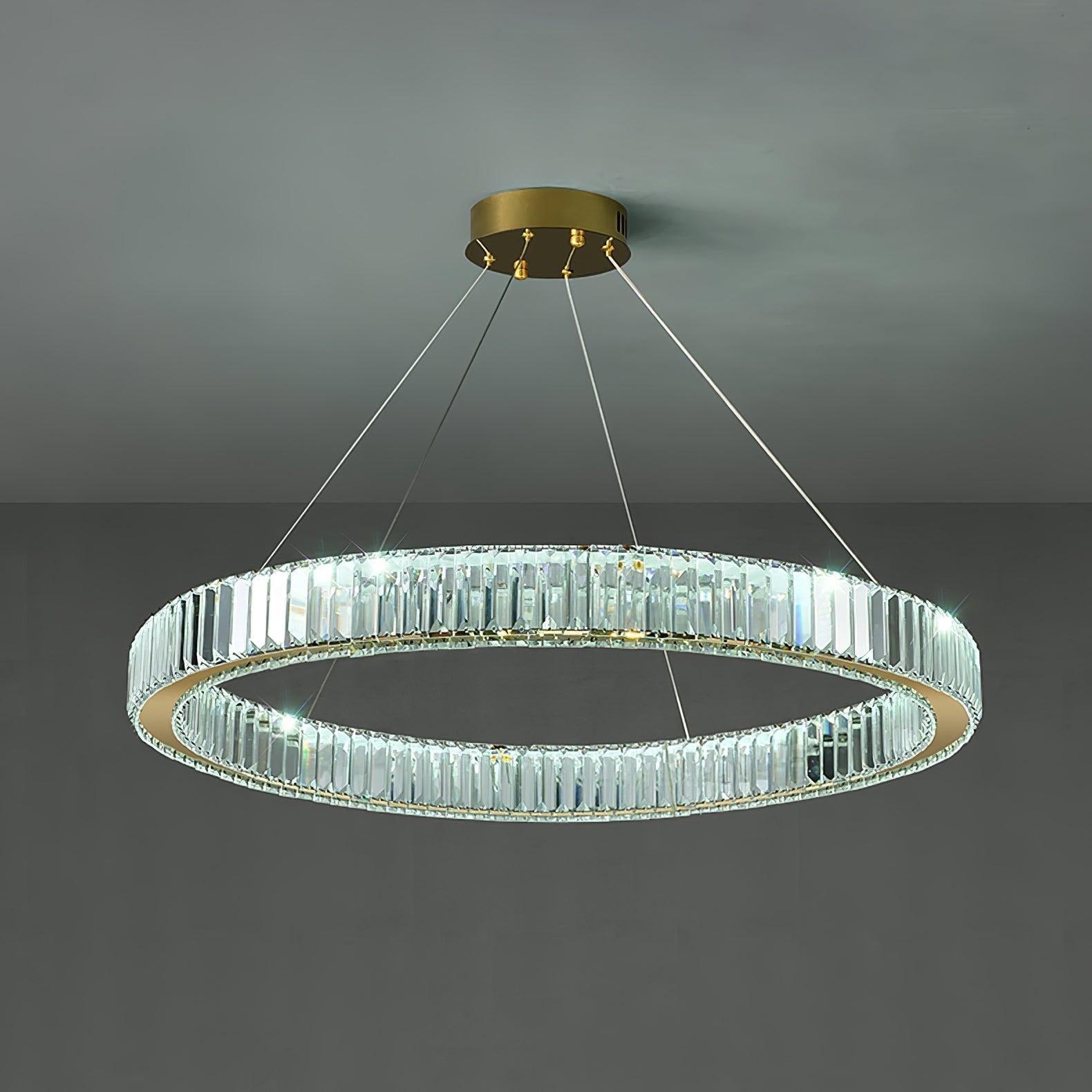 Bertolda Chandeliers ∅ 15.7″ - Crystals-1-Luxehomezone