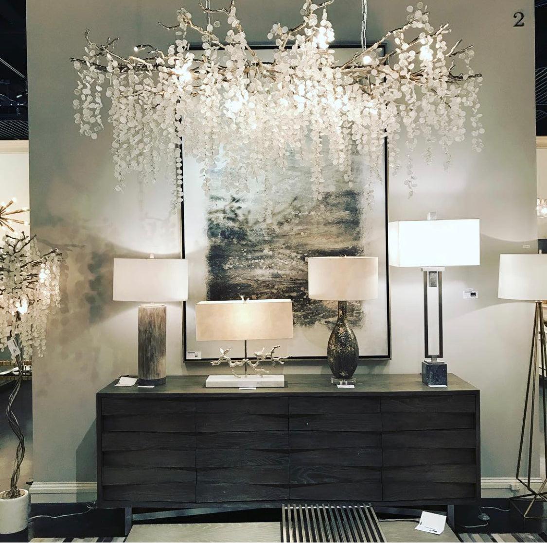 Shiro Noda Crystal Type Chandelier - Branch-1-Luxehomezone