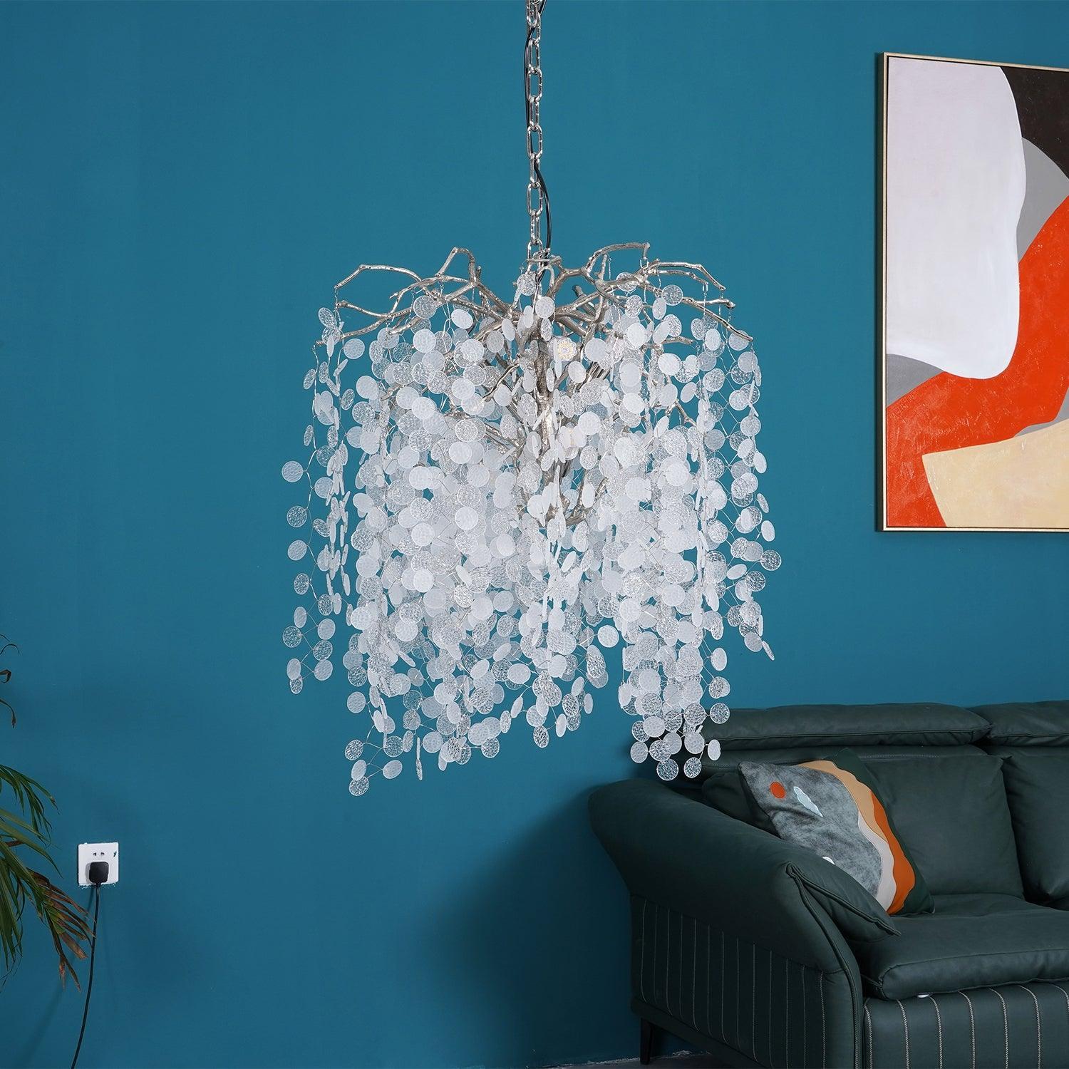 Shiro Noda Crystal Type Chandelier - Branch-1-Luxehomezone
