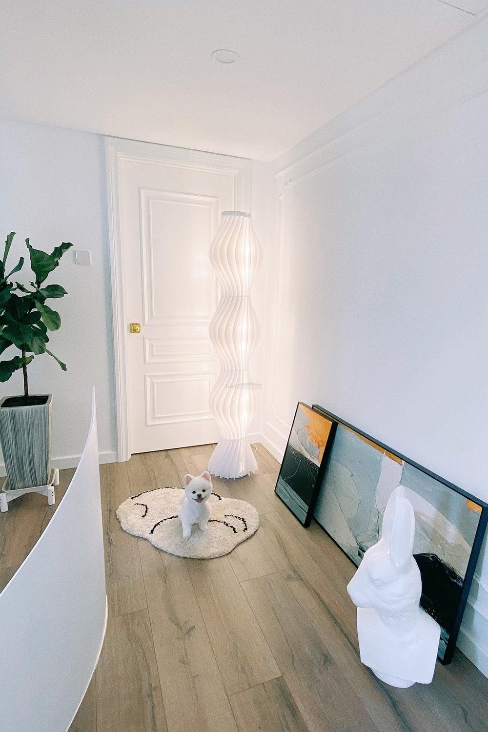 Vapor Floor Lamp Dia 35cm - Pillar-1-Luxehomezone