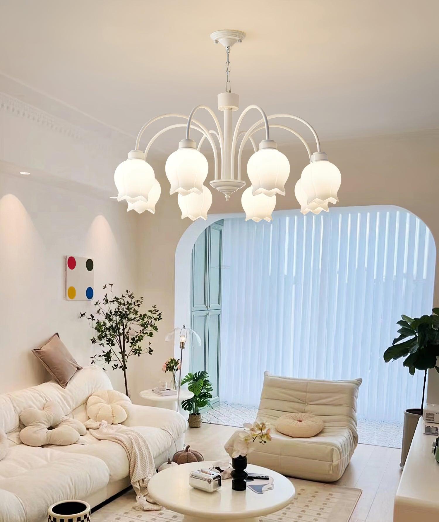 Curved Chandelier 24'' 26'' 32'' - Luxehomezone