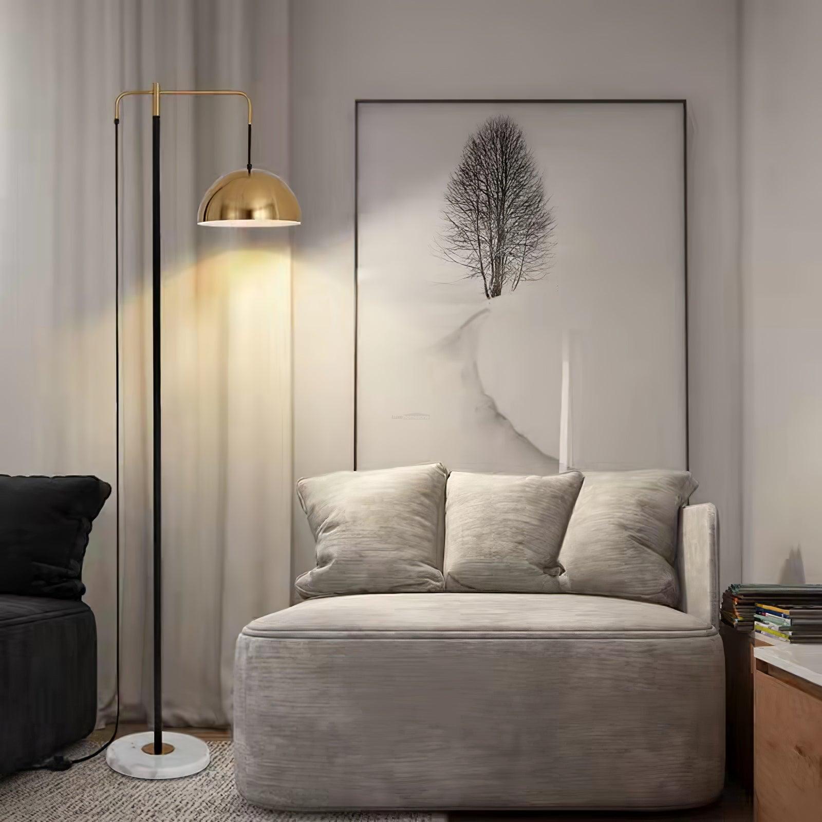 Otto Floor Lamp W 16.9″ - Geometry-1-Luxehomezone