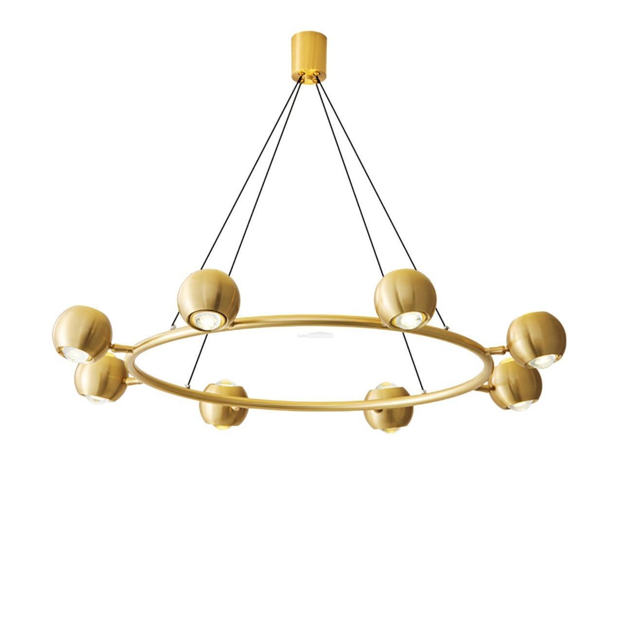 Callisto Chandelier ∅ 21.7″ - Marshmallow-1-Luxehomezone