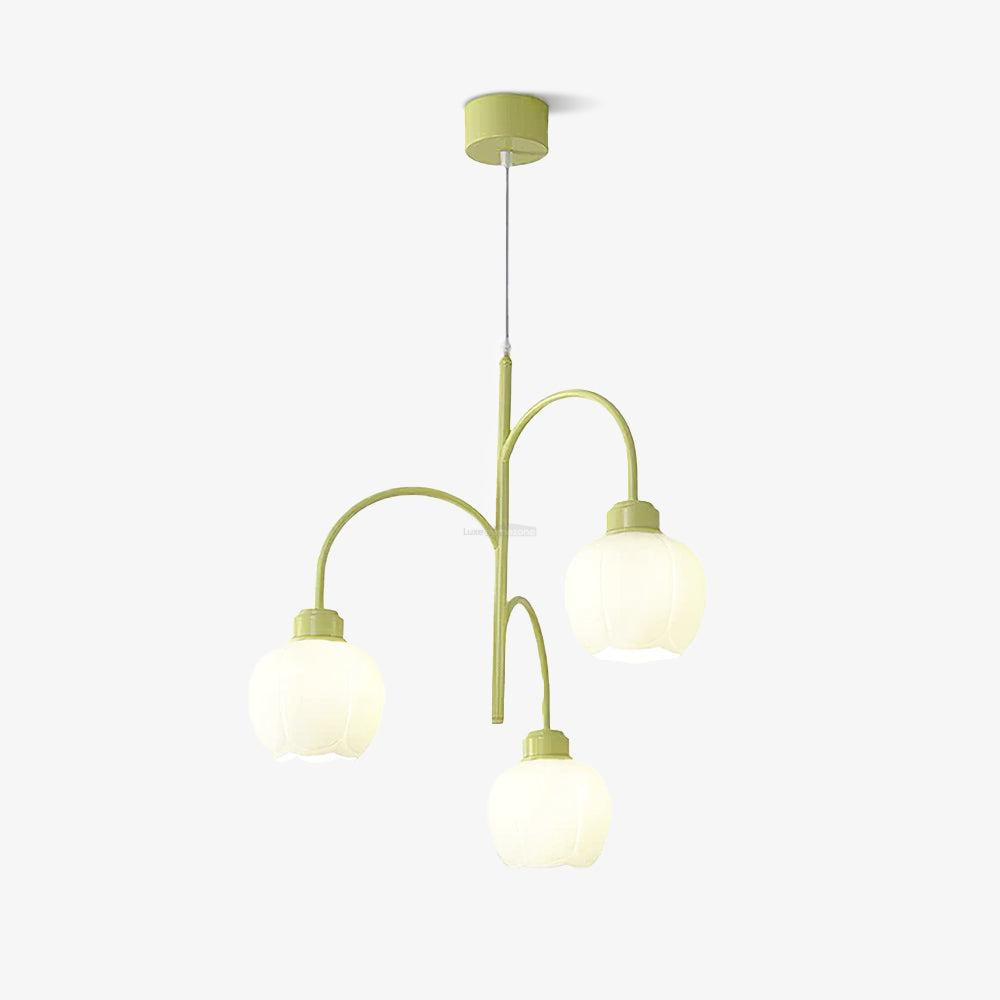 Lustra Flower Chandelier Dia 45cm - Zahara-1-Luxehomezone