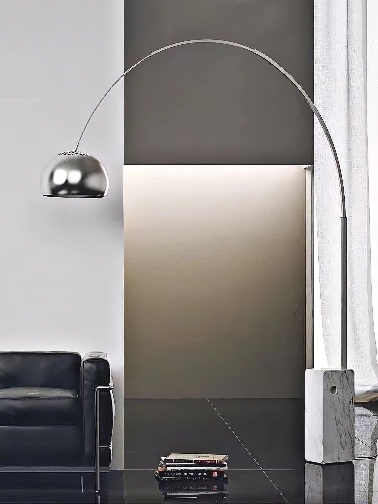 Arco Floor Light - Alabaster-1-Luxehomezone