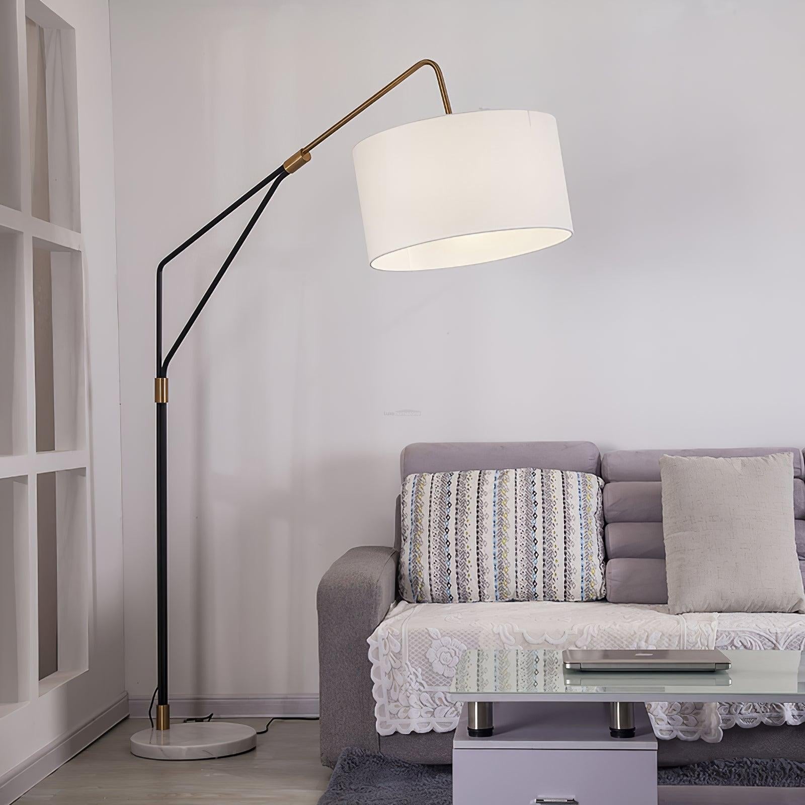Gabby Fulton Floor Lamp  L 47.2″ - Drapery-1-Luxehomezone