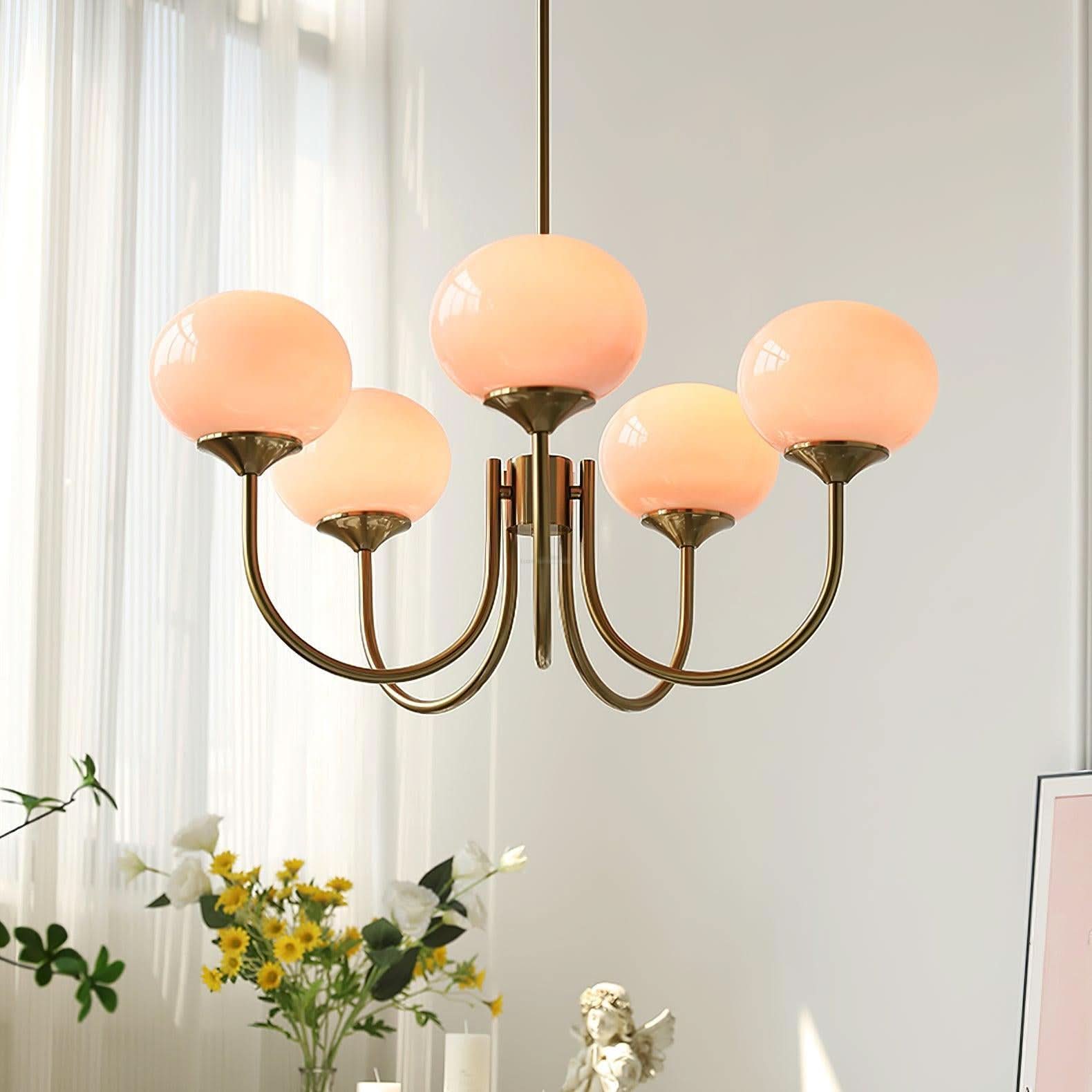 Marshmallow Chandelier 18''  26'' - Luxehomezone