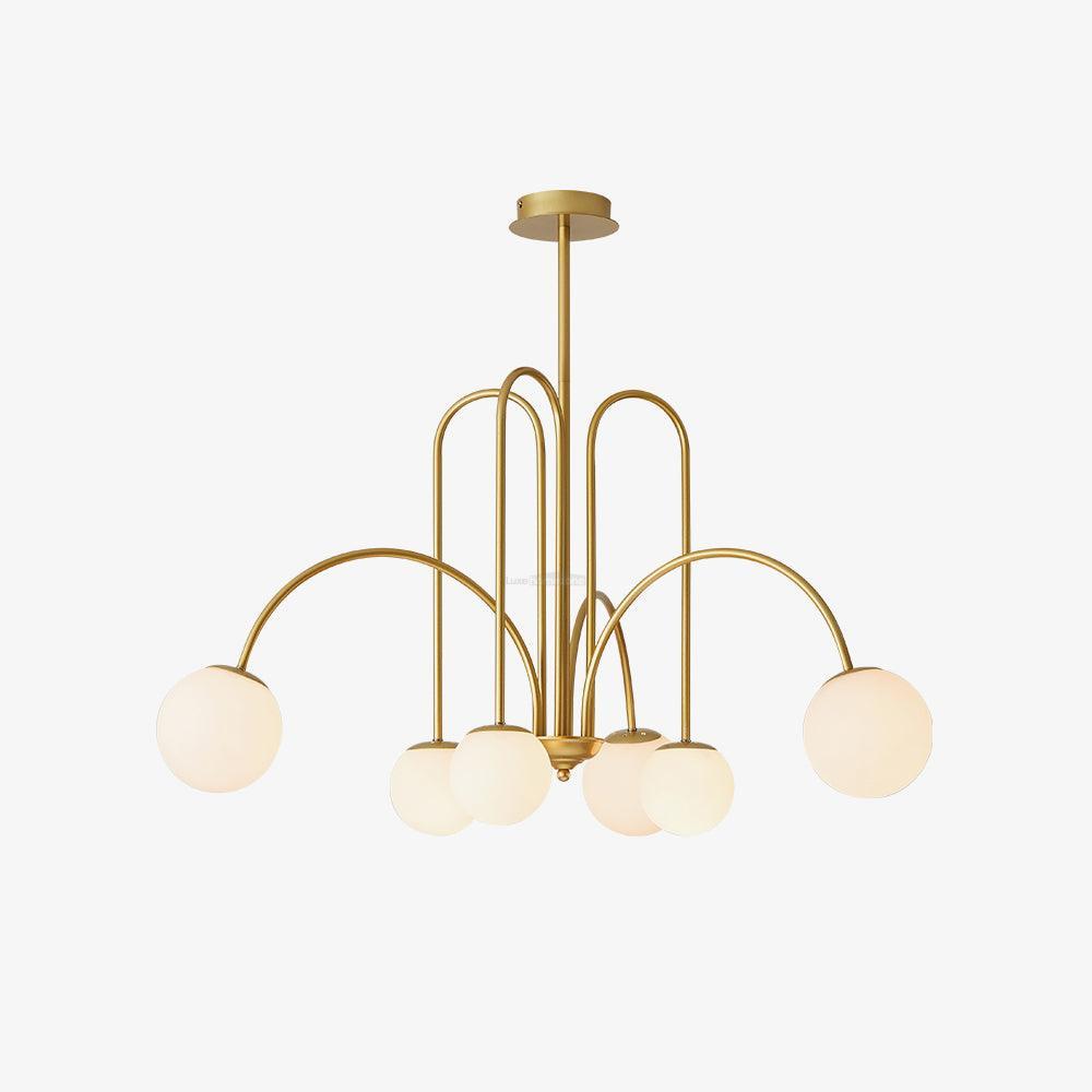 Delaney Chandelier with 6/8 heads - Bend-1-Luxehomezone