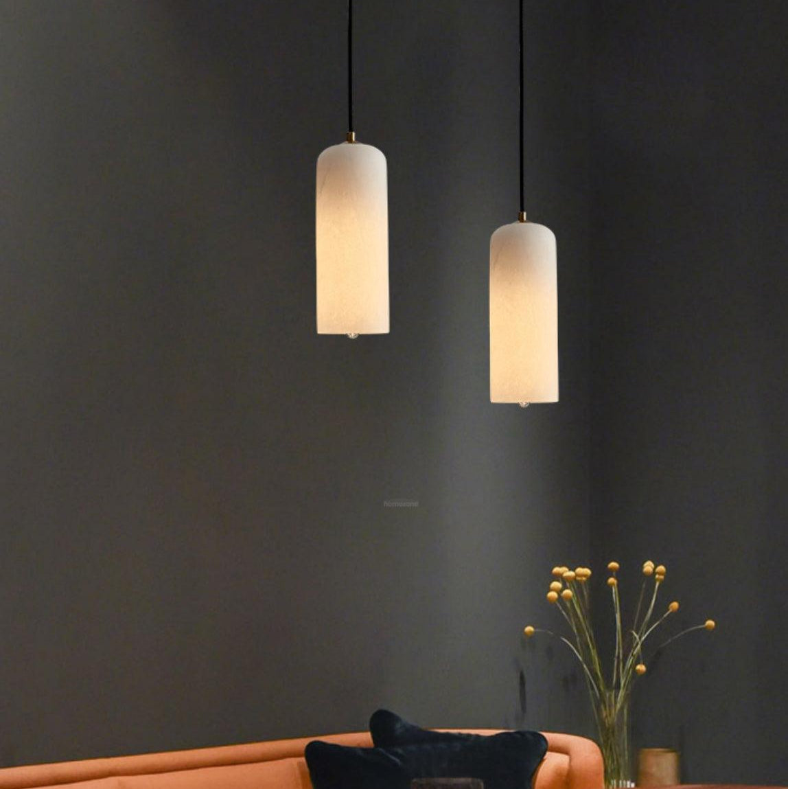 Monty Alabaster Pendant Light - Luxehomezone