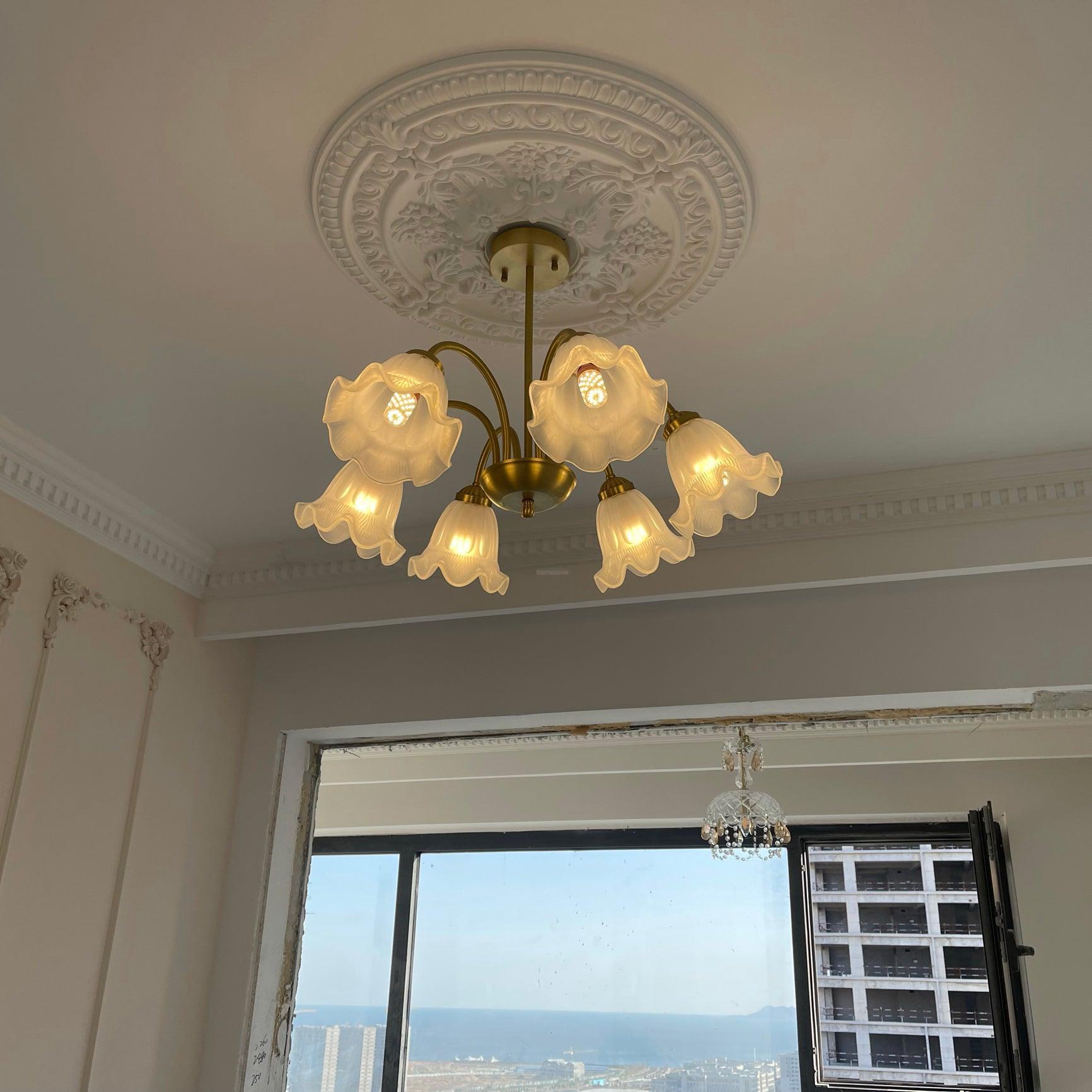 Lily Chandelier ∅ 21.7″ ~31.5'' - Luxehomezone