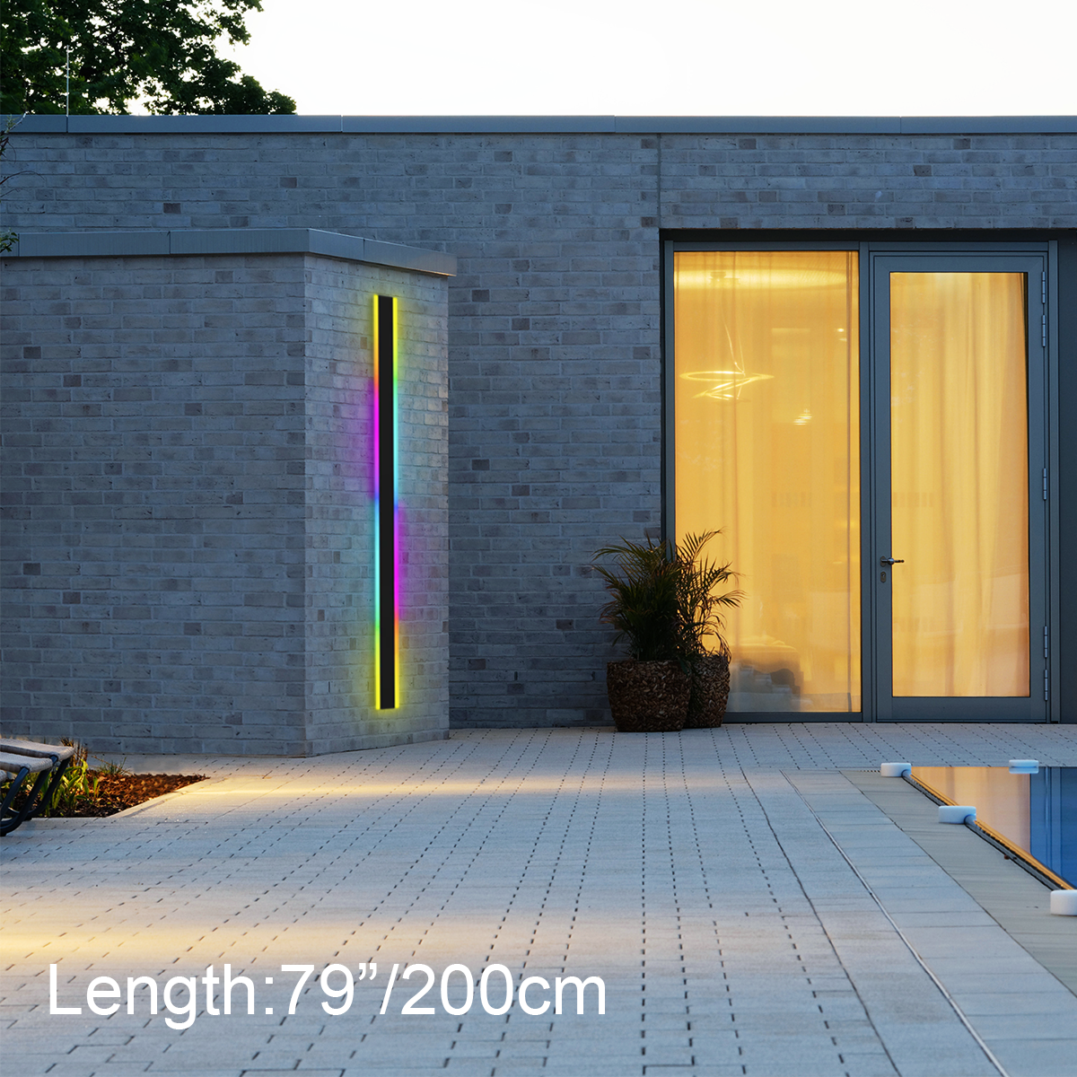 Harper Waterproof RGB Outdoor Wall Lights - Harper-1-Luxehomezone