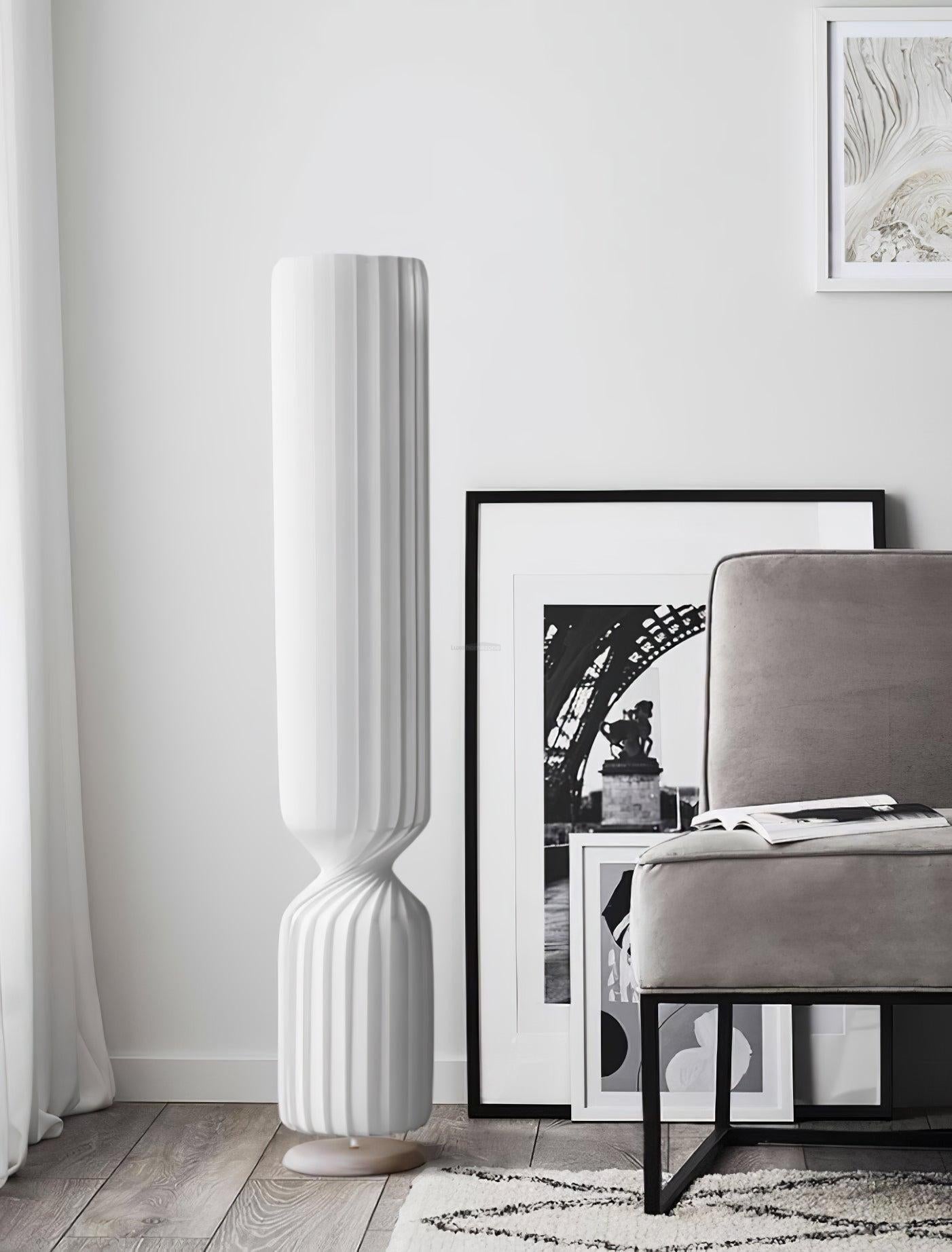 Twist Floor Lamp  ∅ 9.8″ - Pillar-1-Luxehomezone