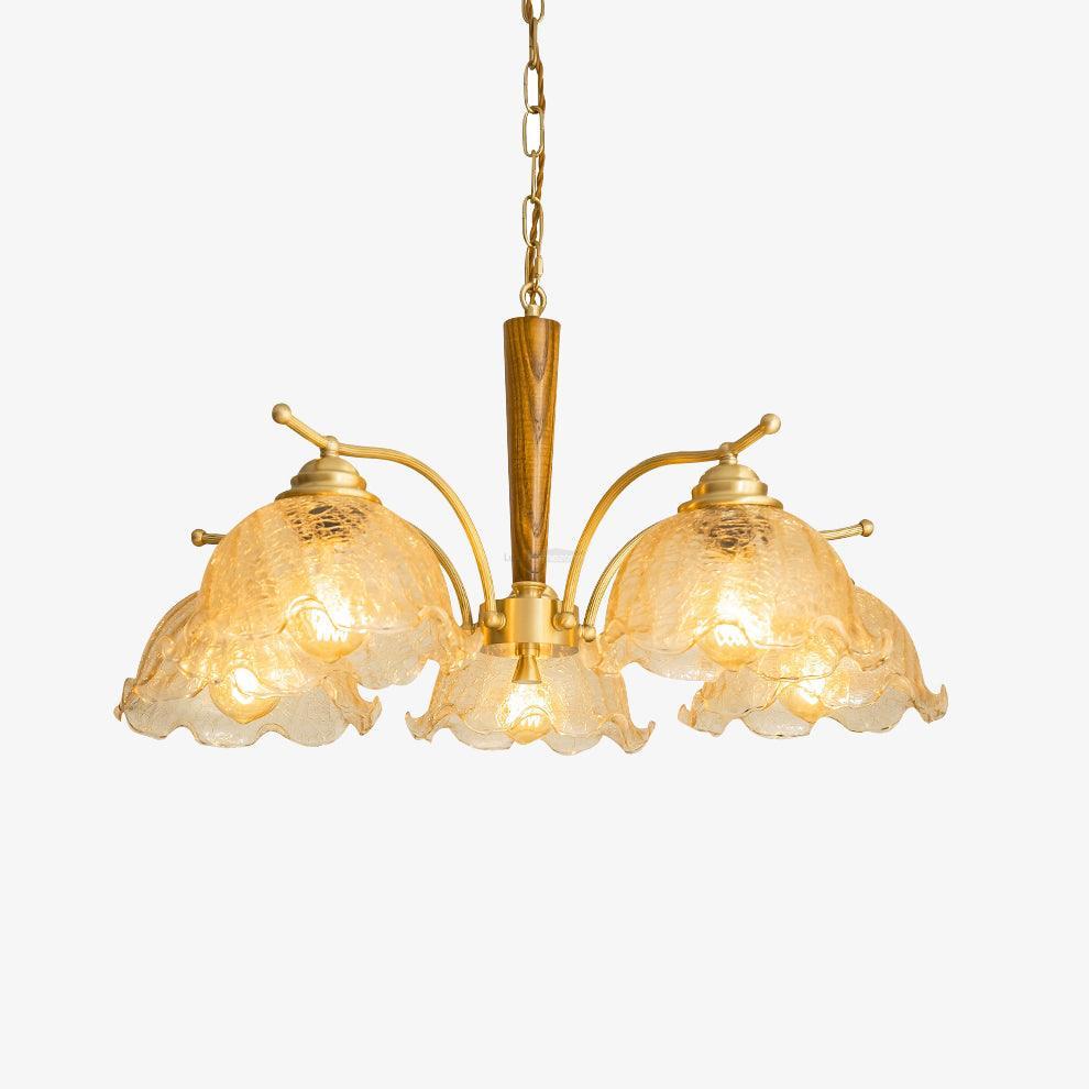 Crack Flower Chandelier ∅ 11.8″ - Luxehomezone