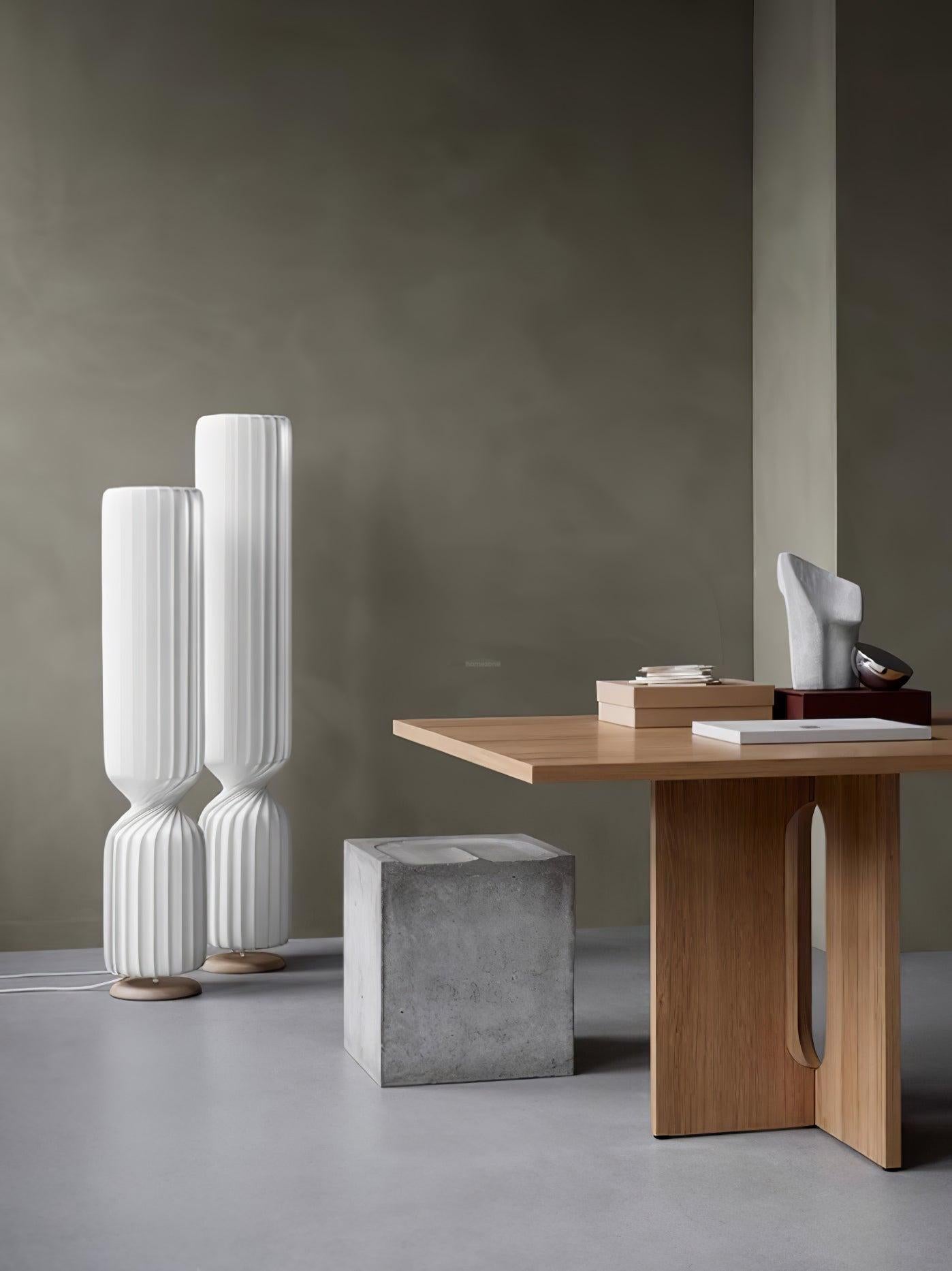 Twist Floor Lamp  ∅ 9.8″ - Pillar-1-Luxehomezone