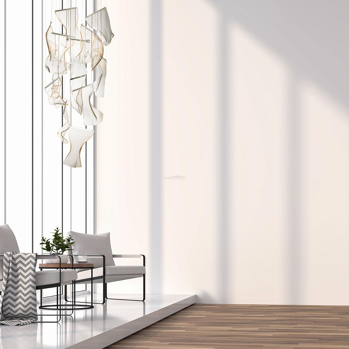 Acrylic Staircase Chandelier - Helia-1-Luxehomezone